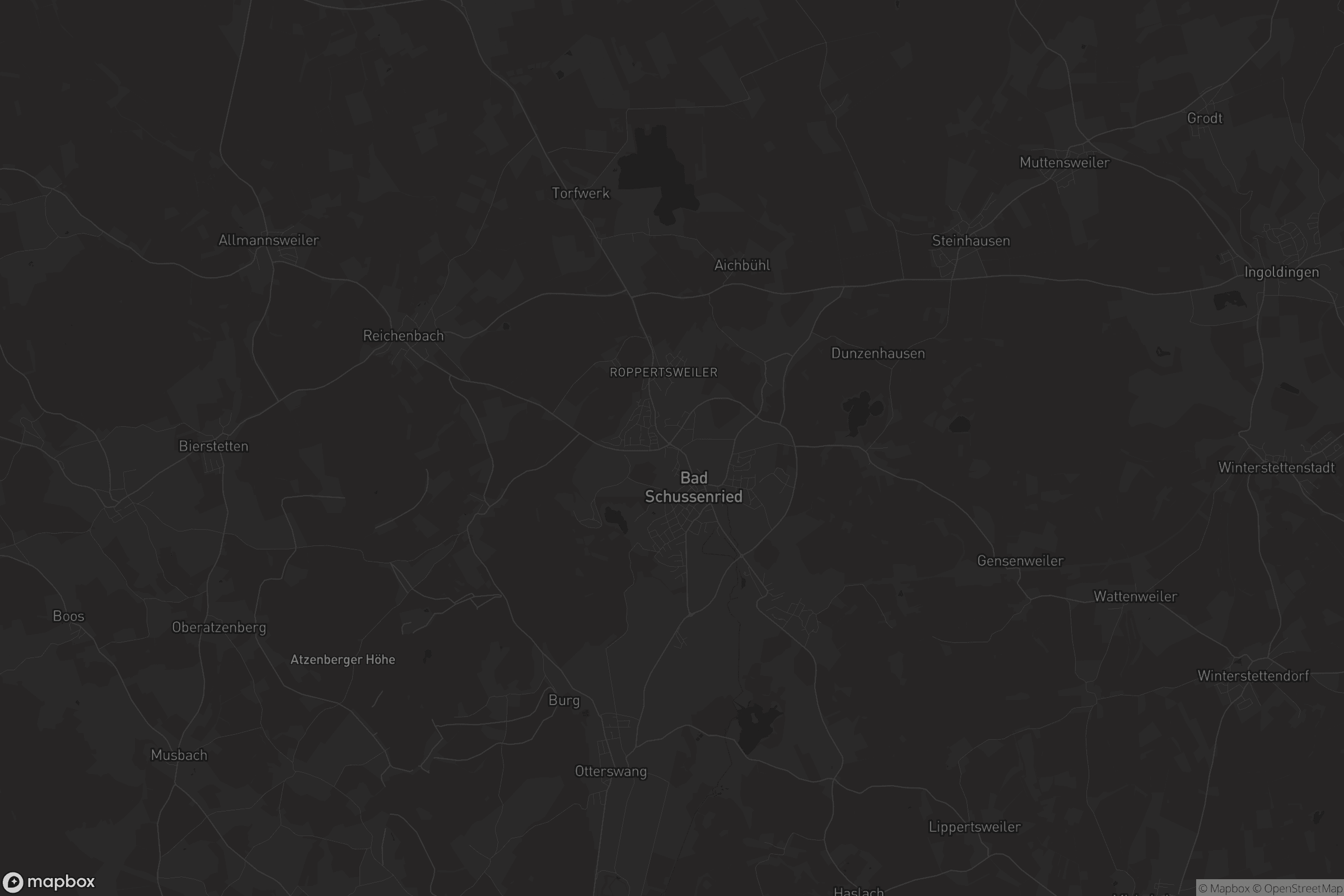 Karte von Bad Schussenried