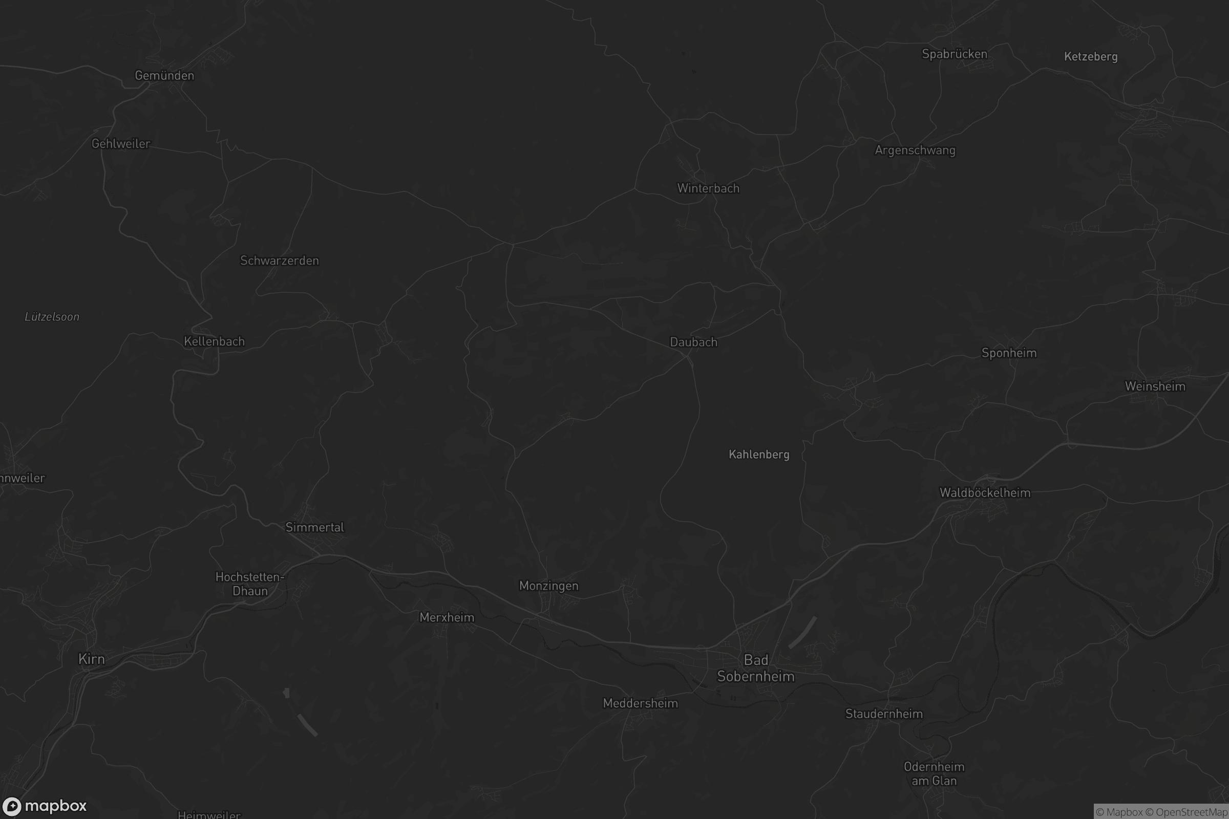 Karte von Bad Sobernheim