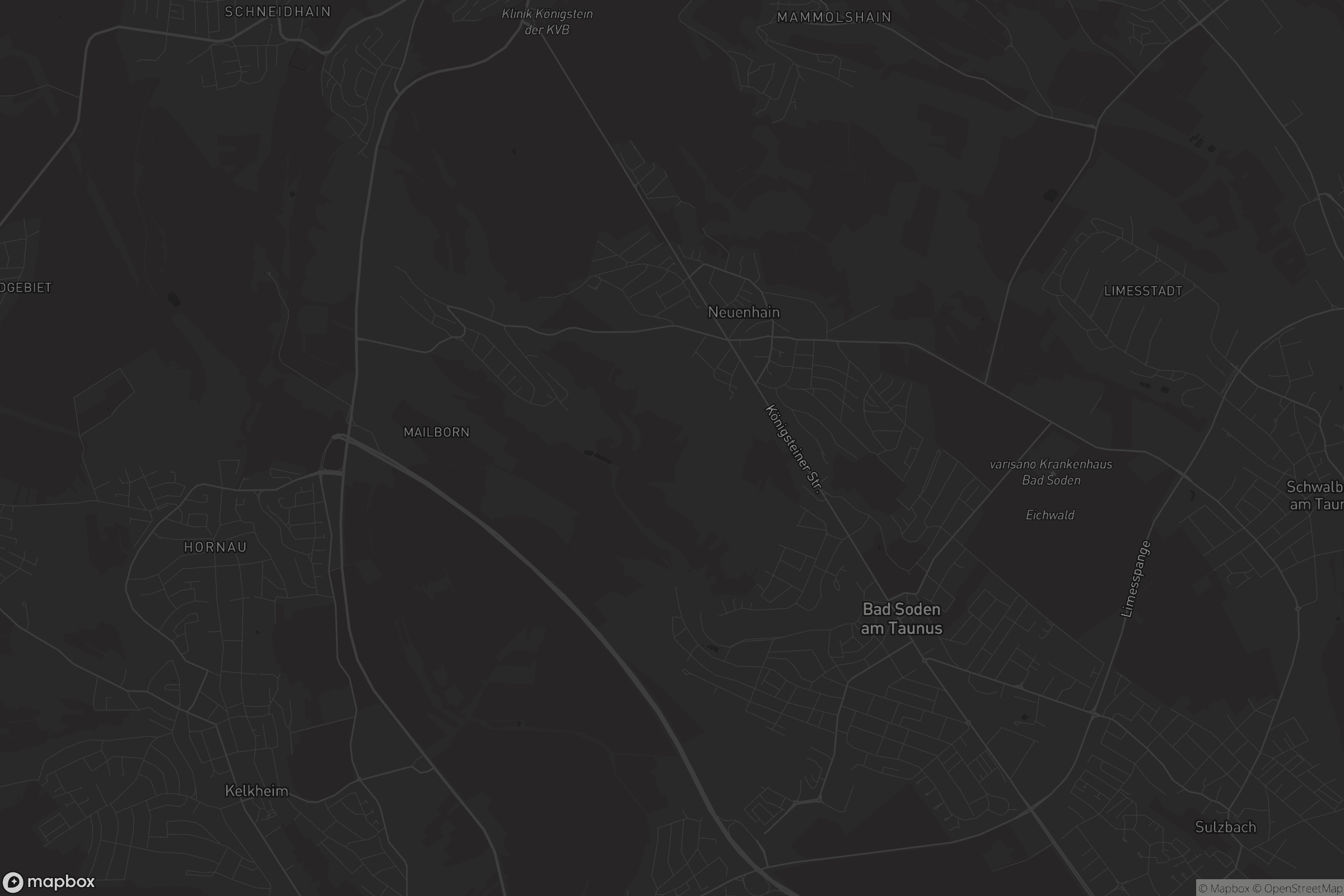 Karte von Bad Soden am Taunus