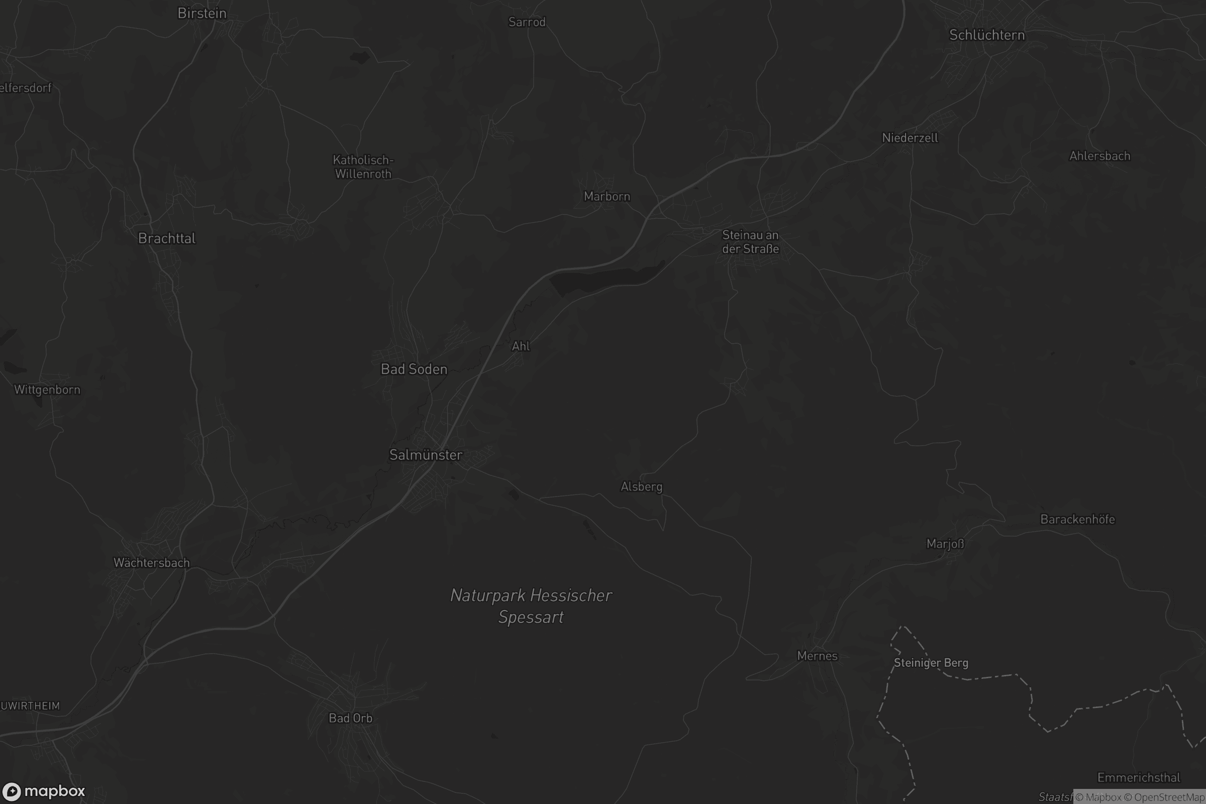 Karte von Bad Soden-Salmünster