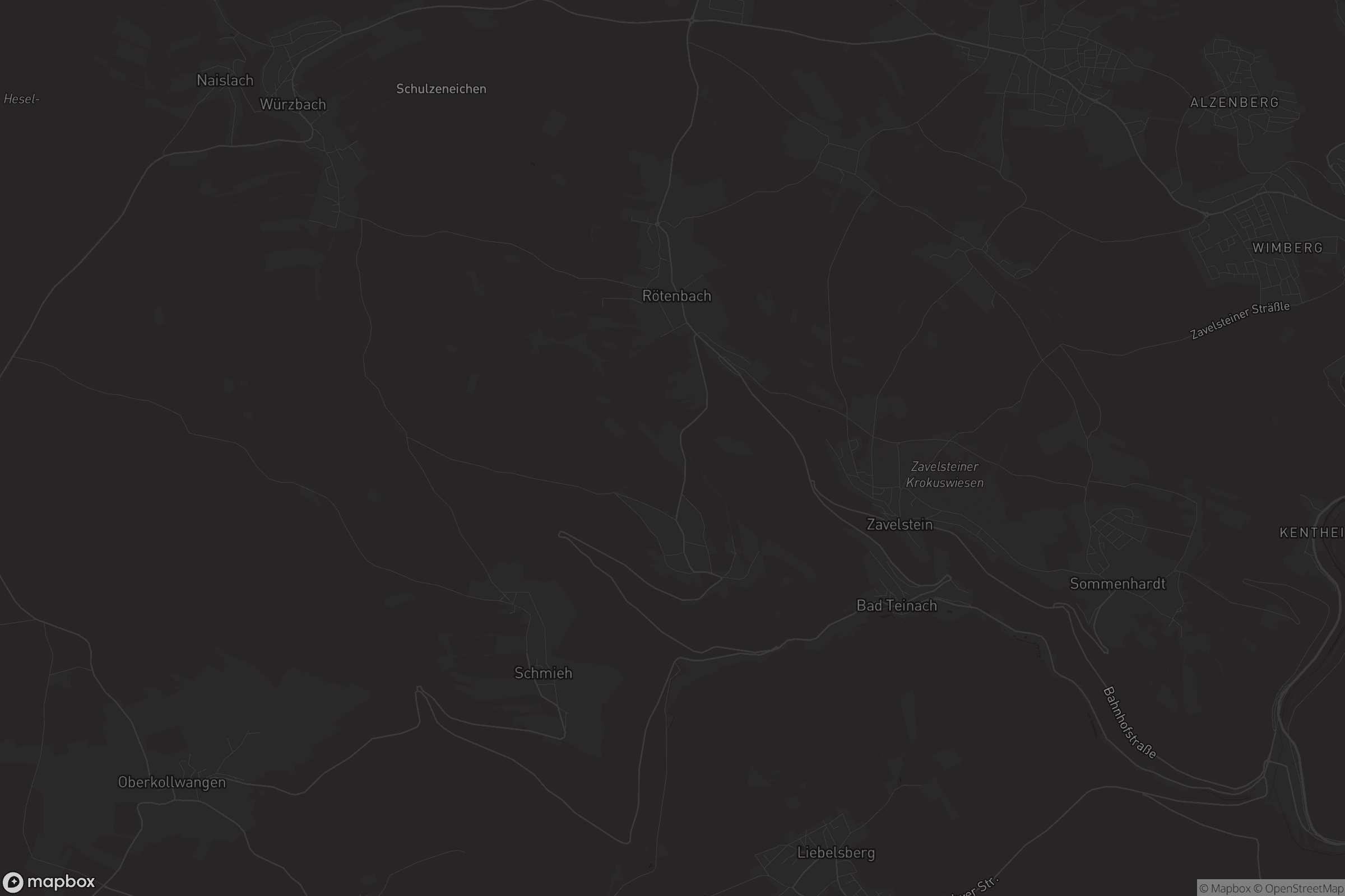 Karte von Bad Teinach-Zavelstein