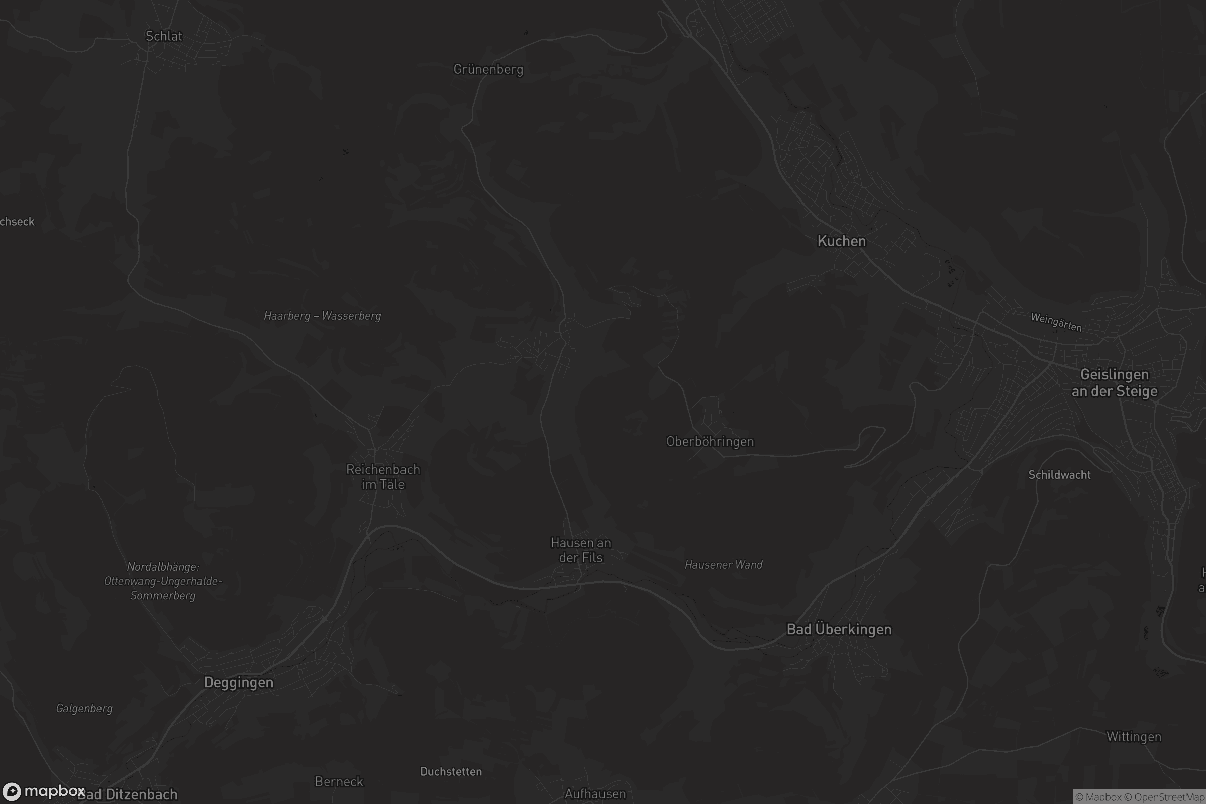 Karte von Bad Überkingen