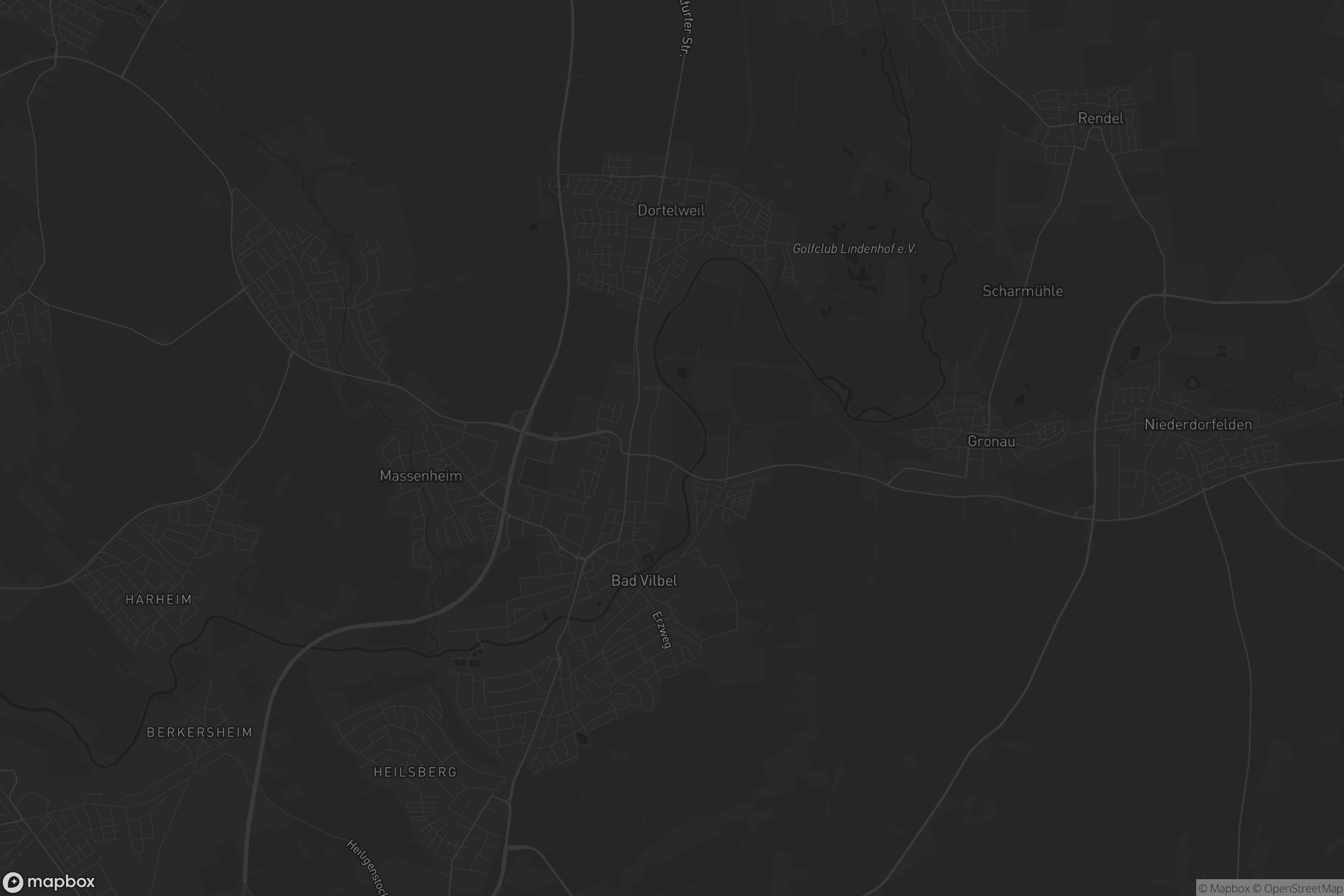 Karte von Bad Vilbel