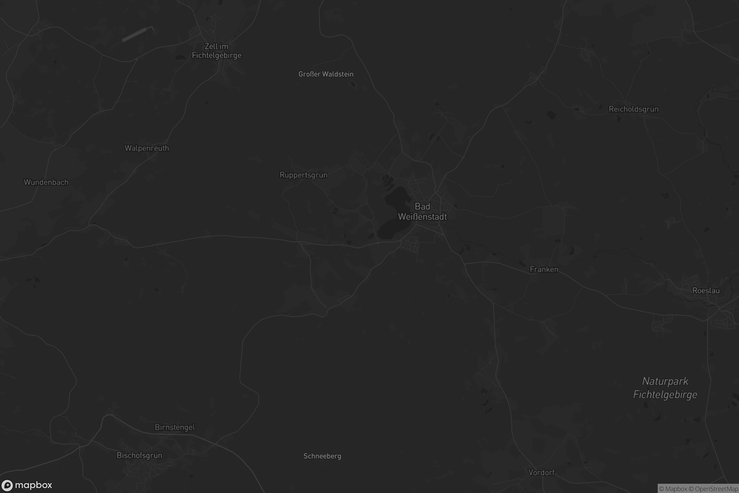 Karte von Bad Weißenstadt