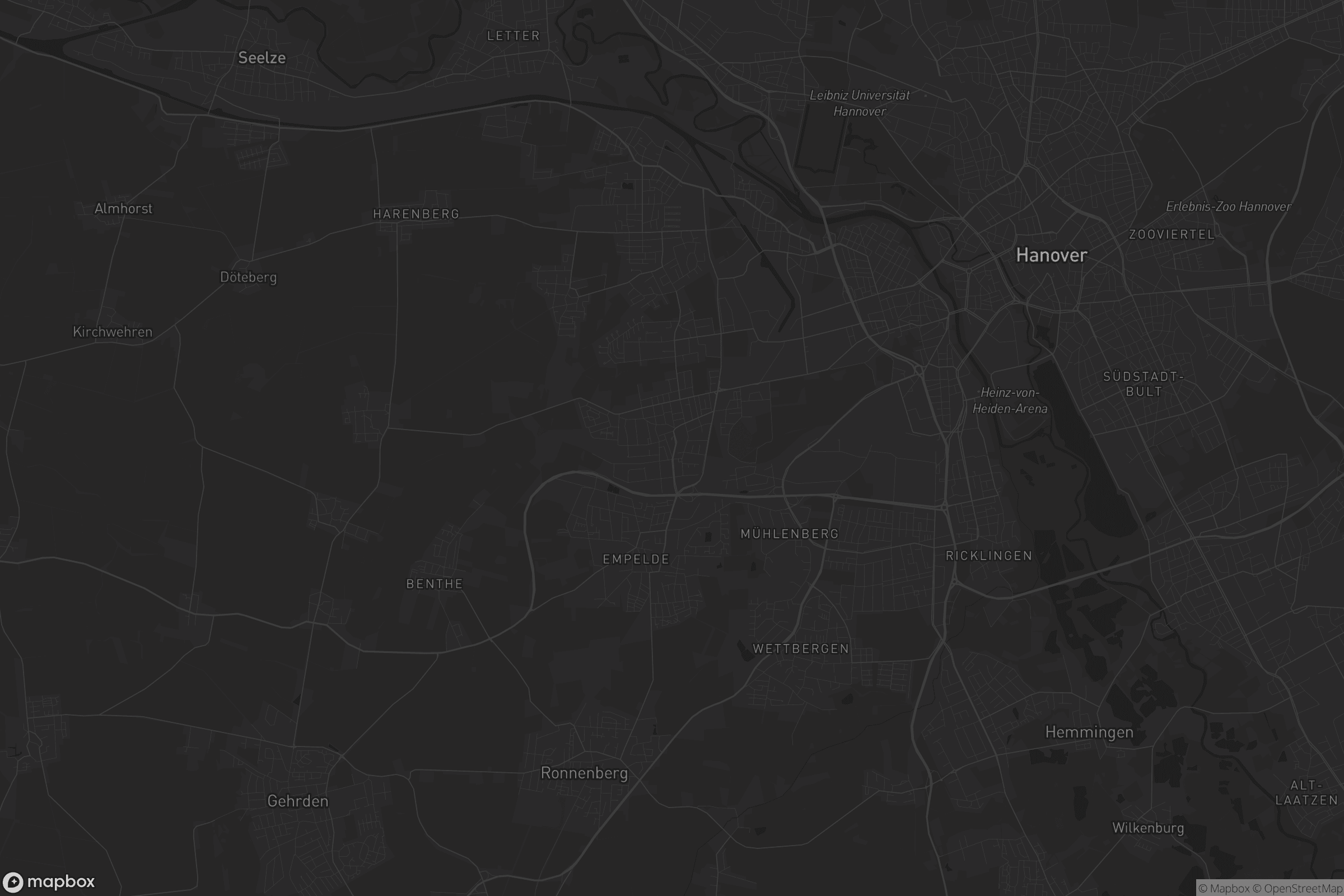 Karte von Badenstedt