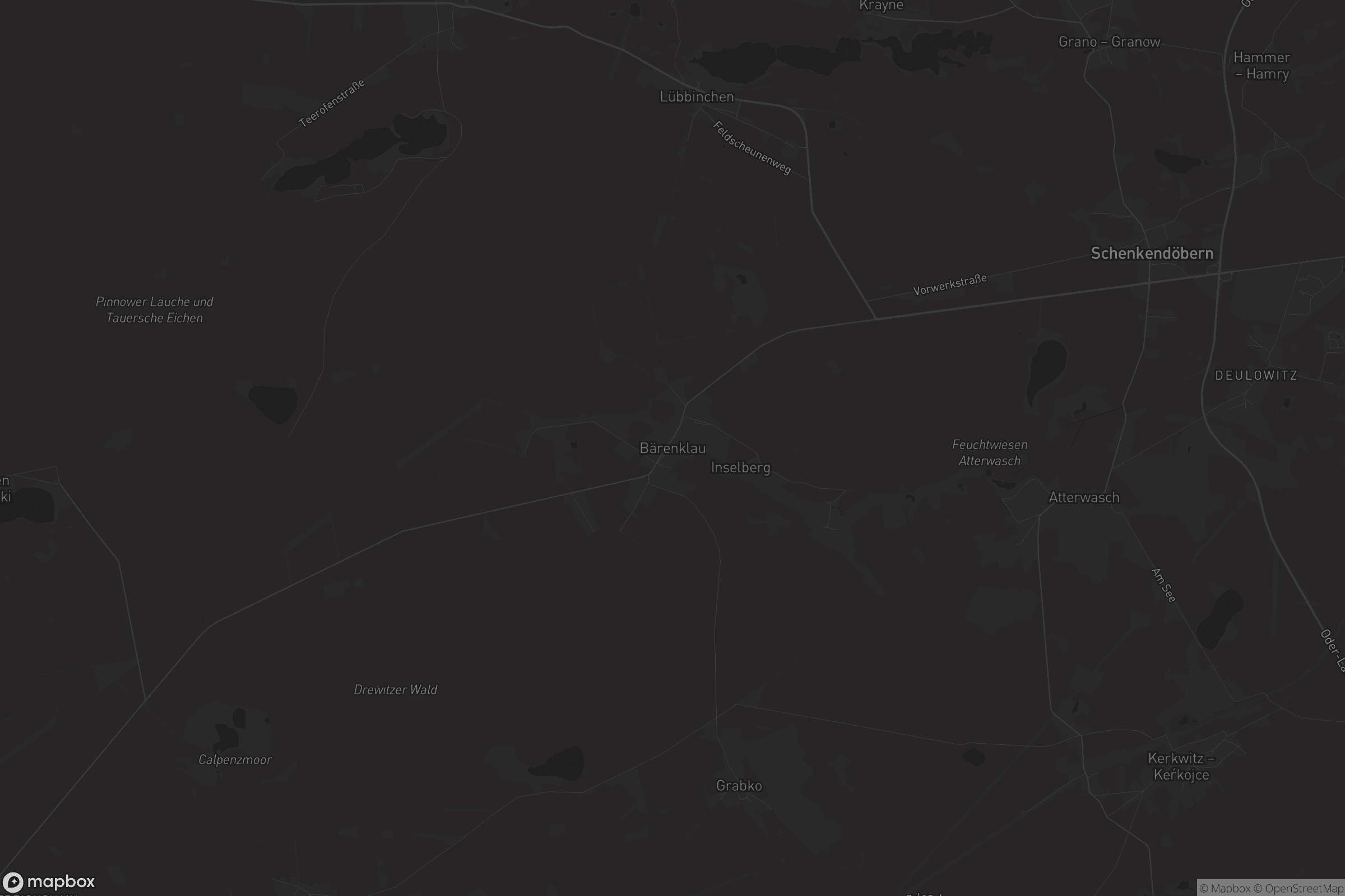 Karte von Bärenklau