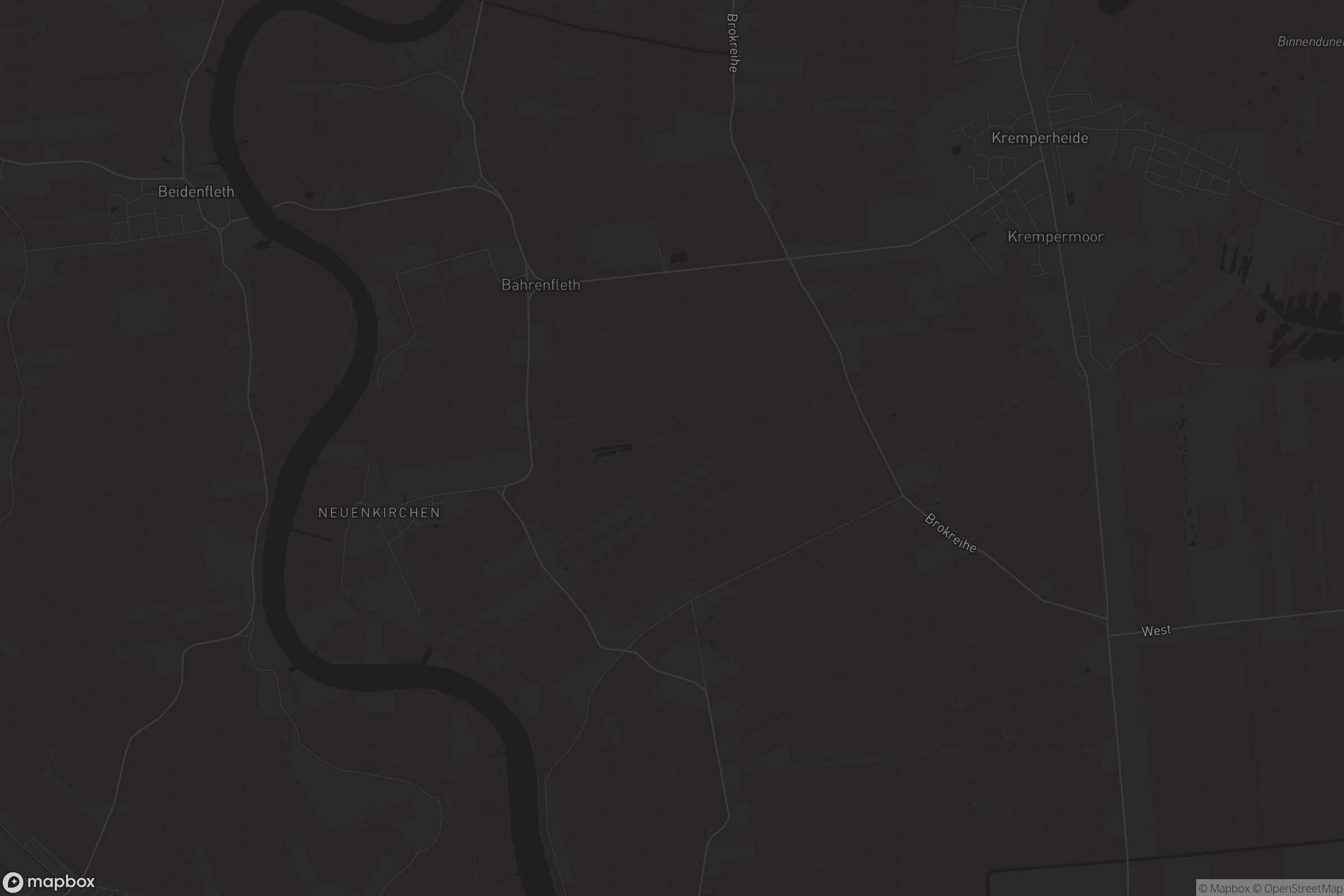 Karte von Bahrenfleth