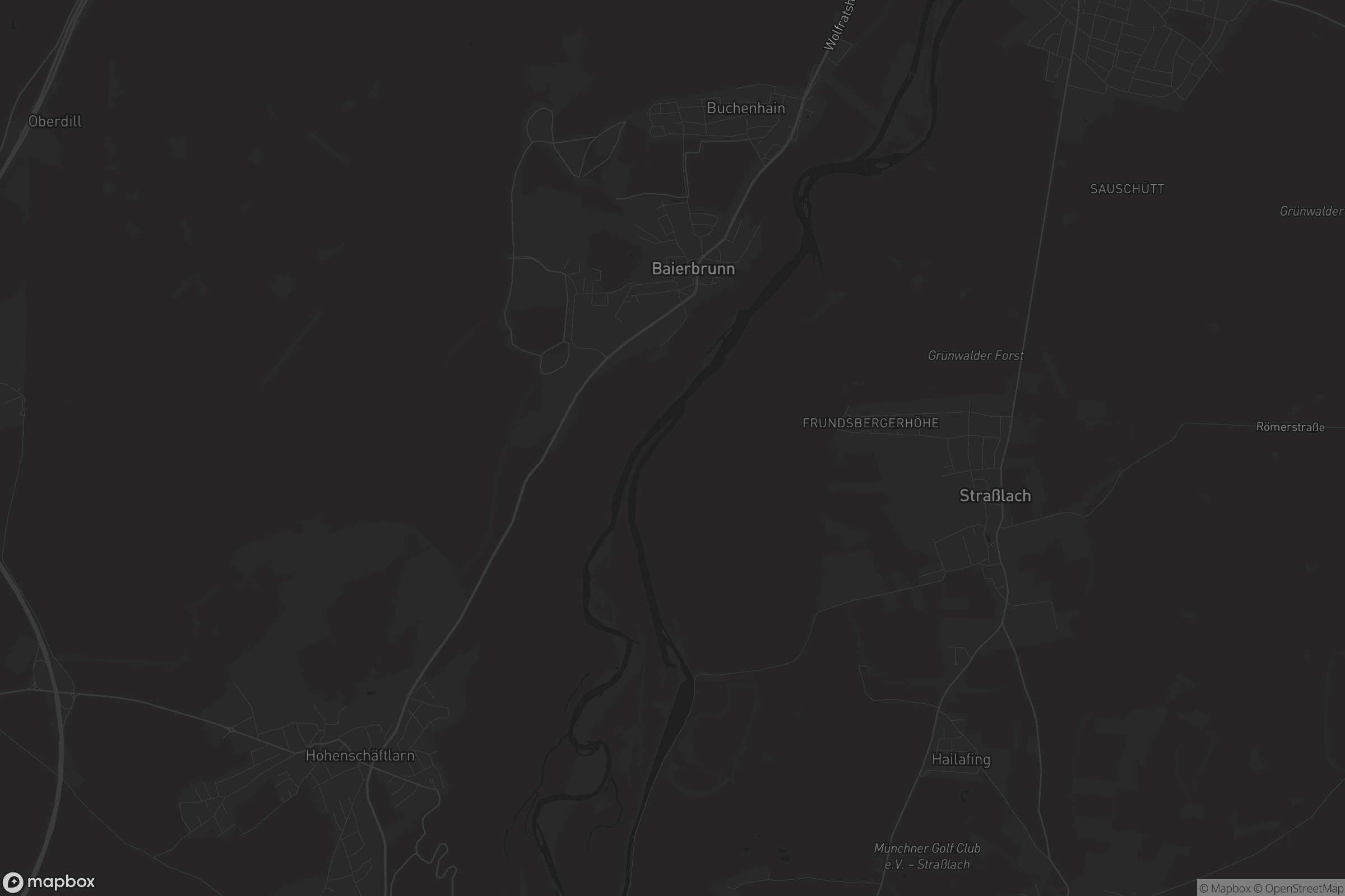 Karte von Baierbrunn