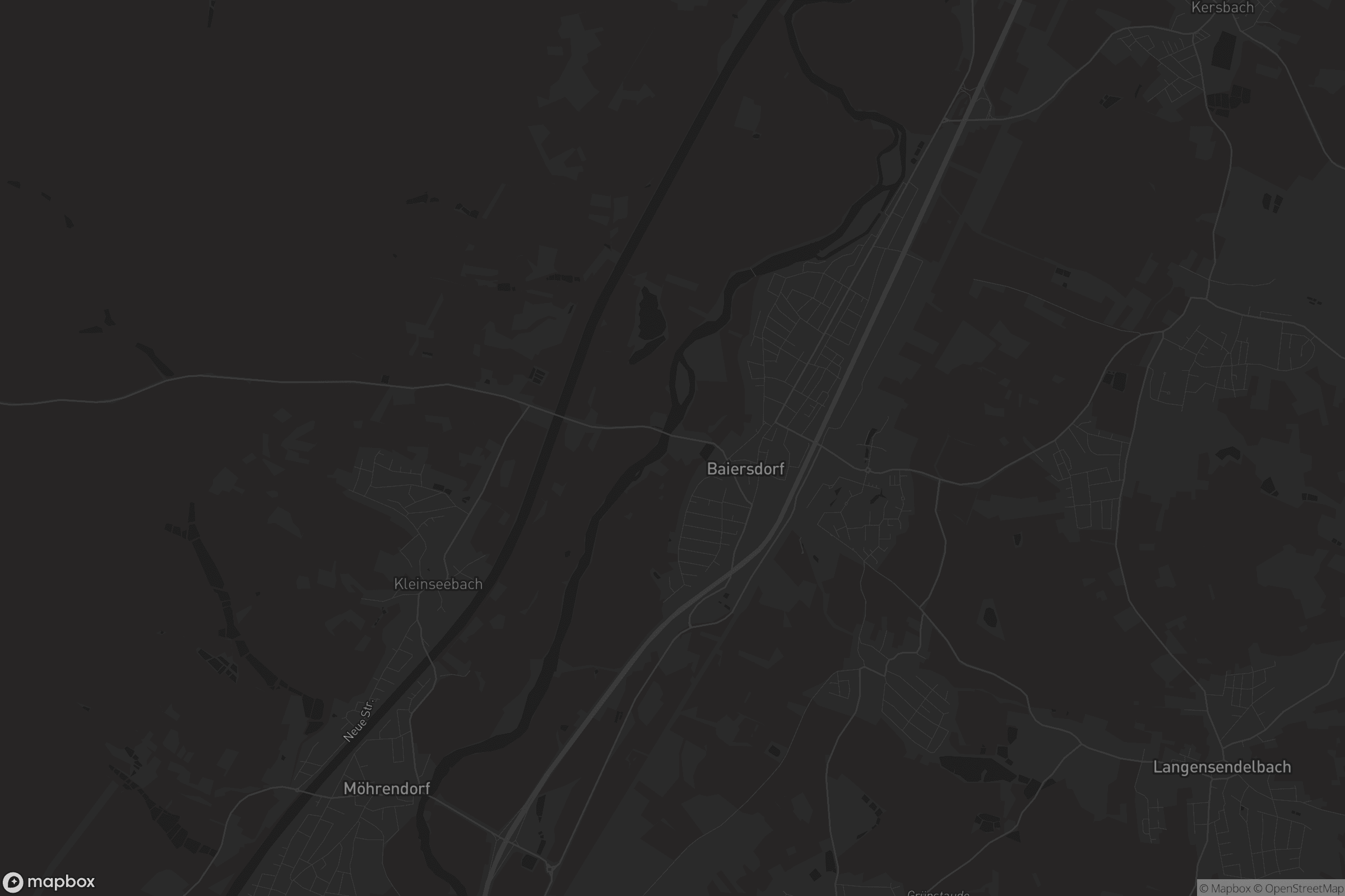 Karte von Baiersdorf