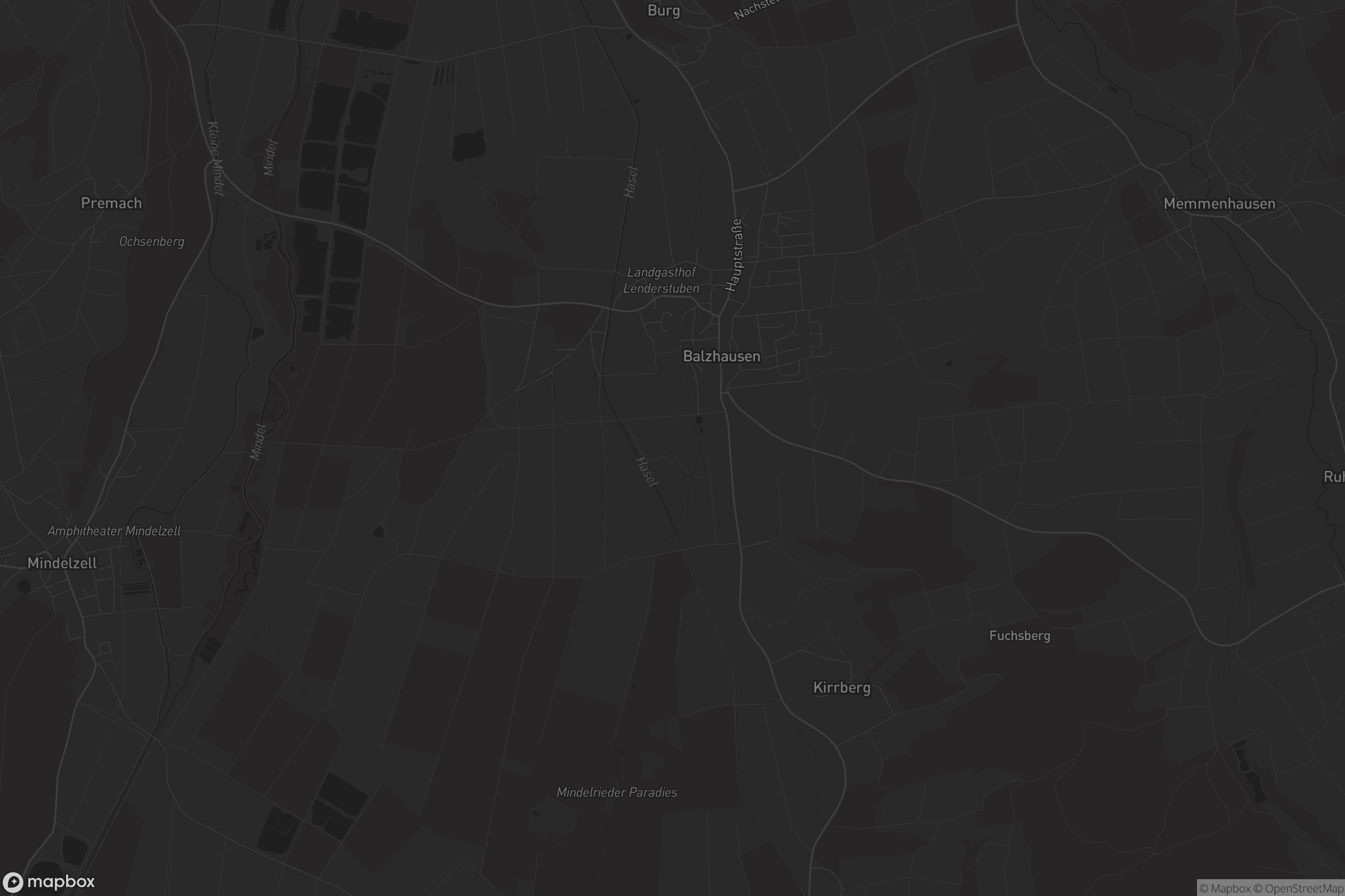 Karte von Balzhausen