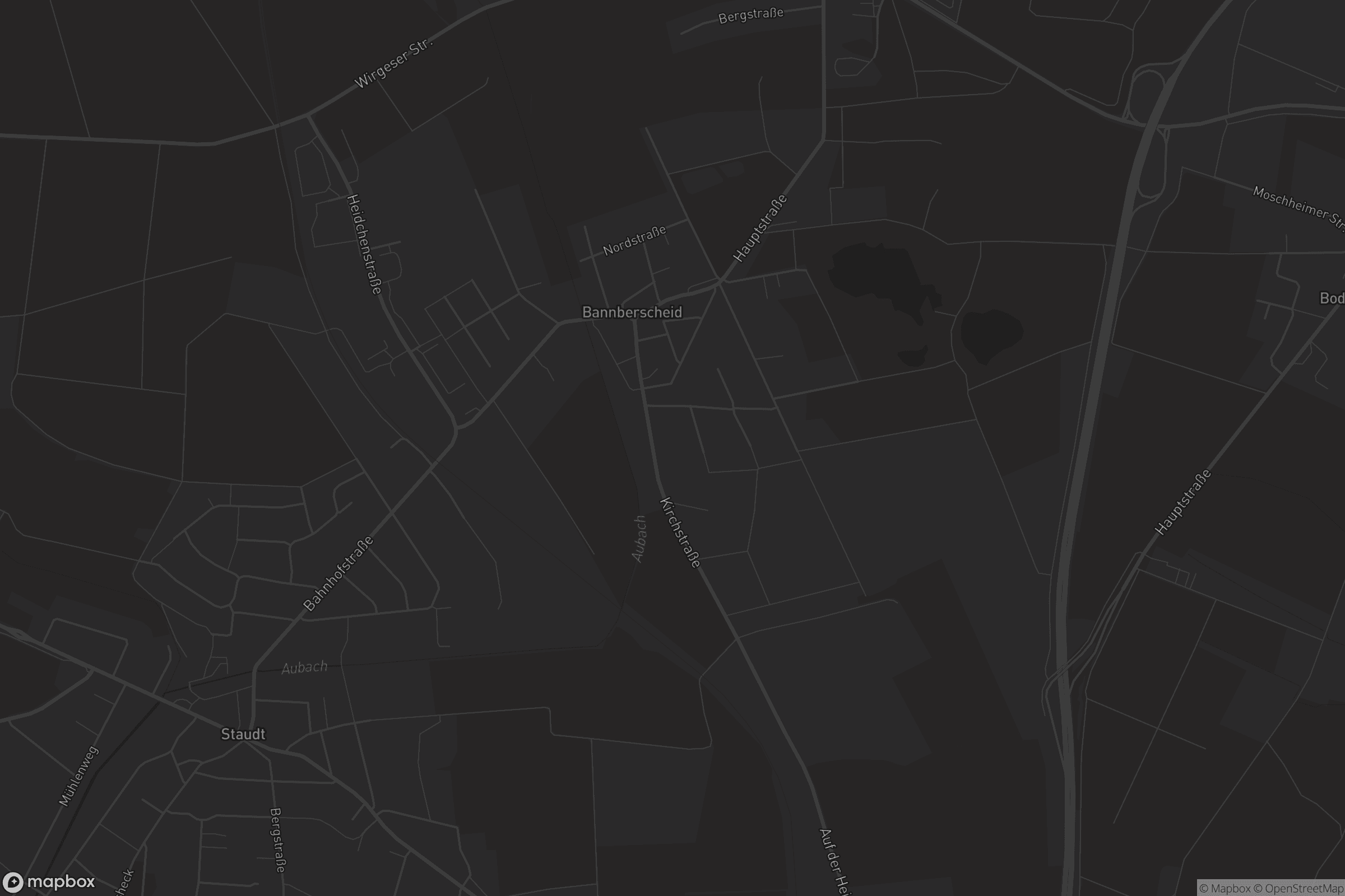 Karte von Bannberscheid