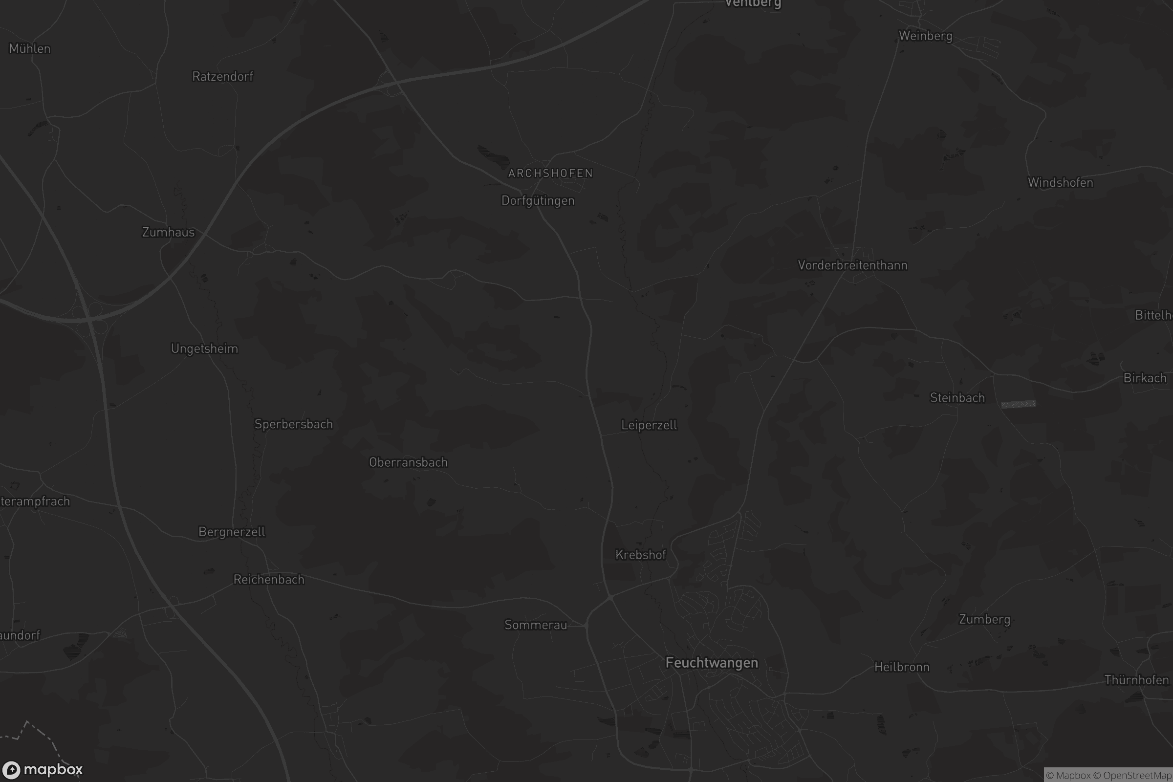 Karte von Banzenweiler