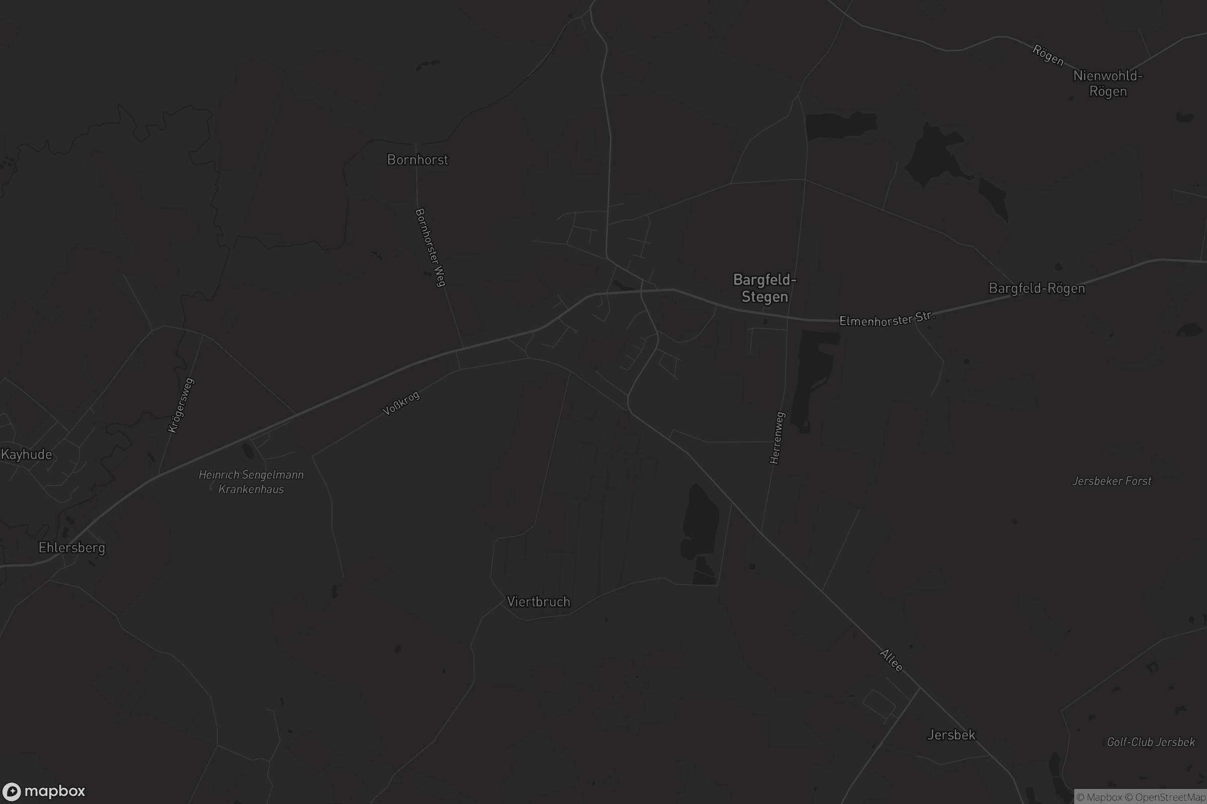 Karte von Bargfeld-Stegen