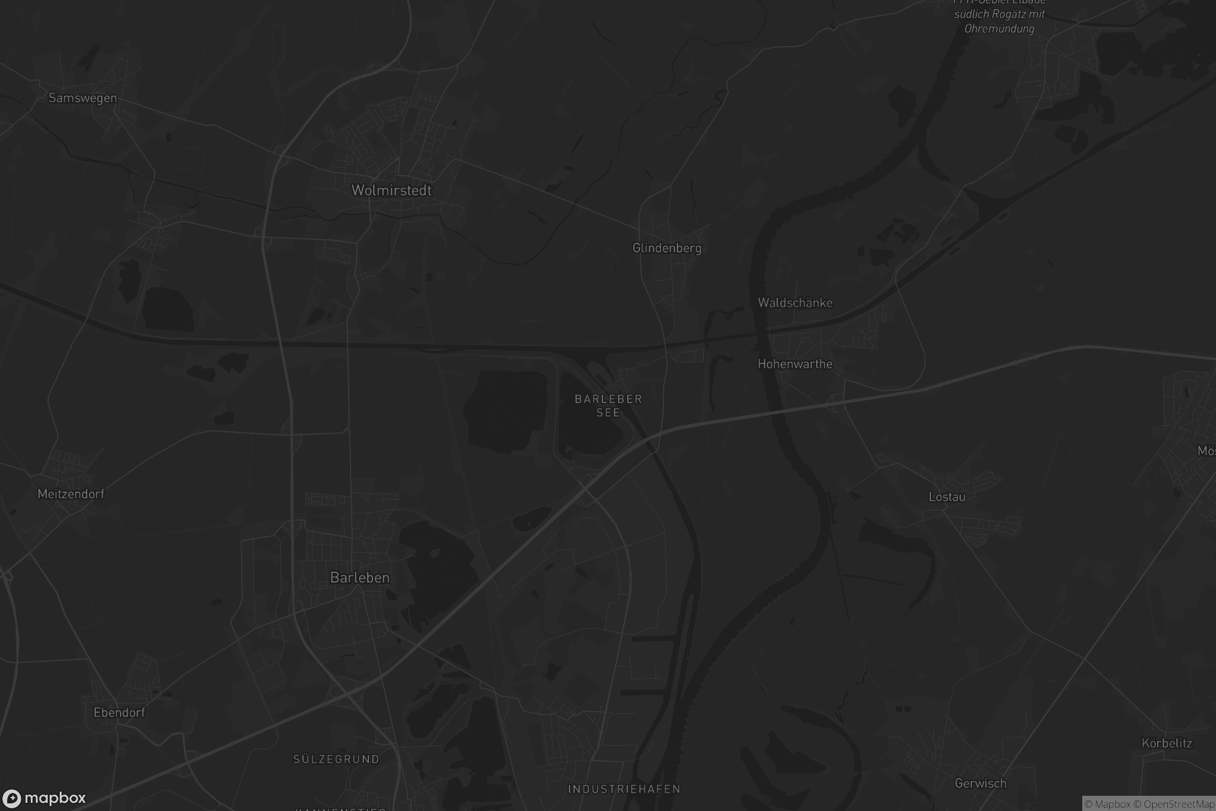 Karte von Barleber See