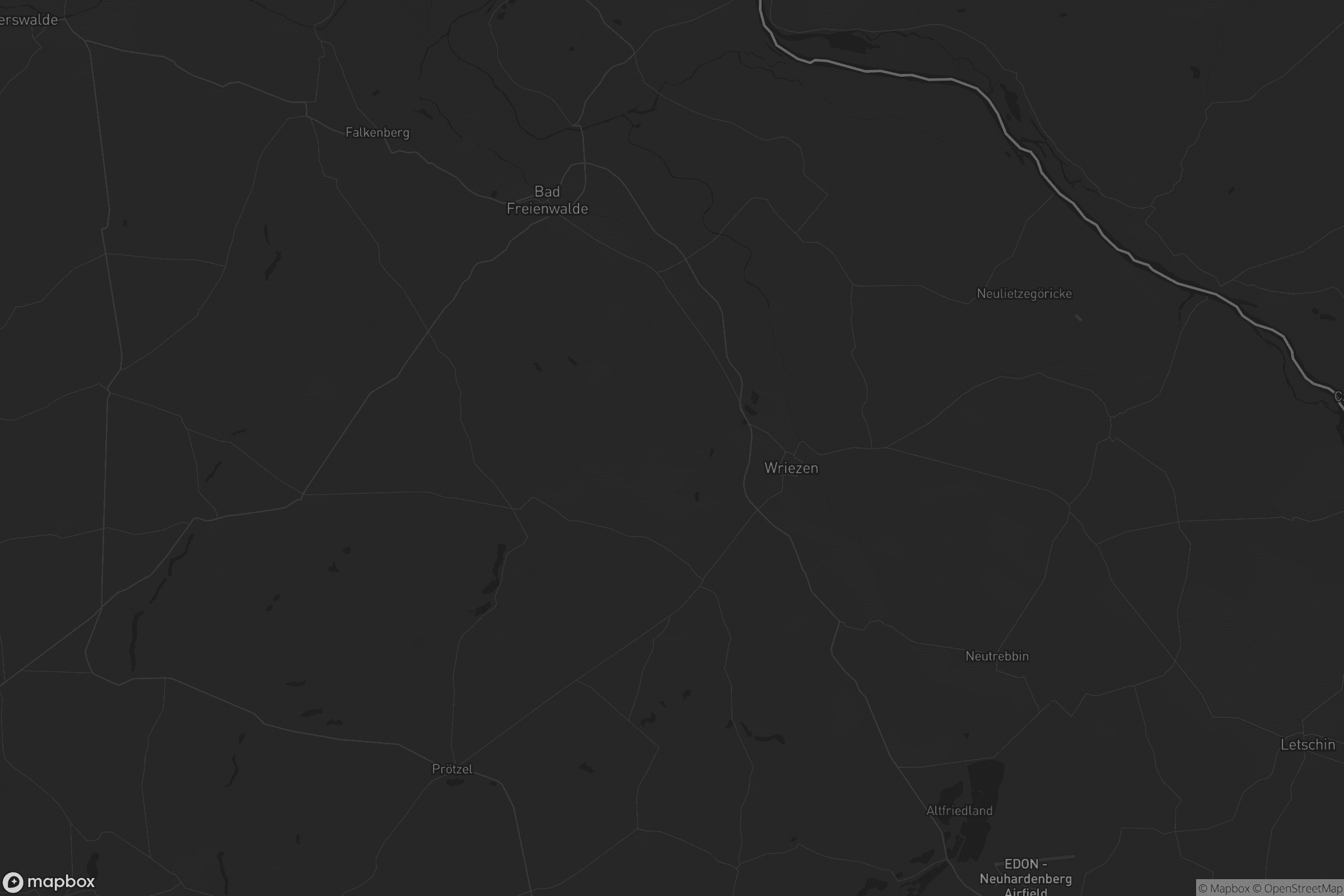 Karte von Barnim-Oderbruch