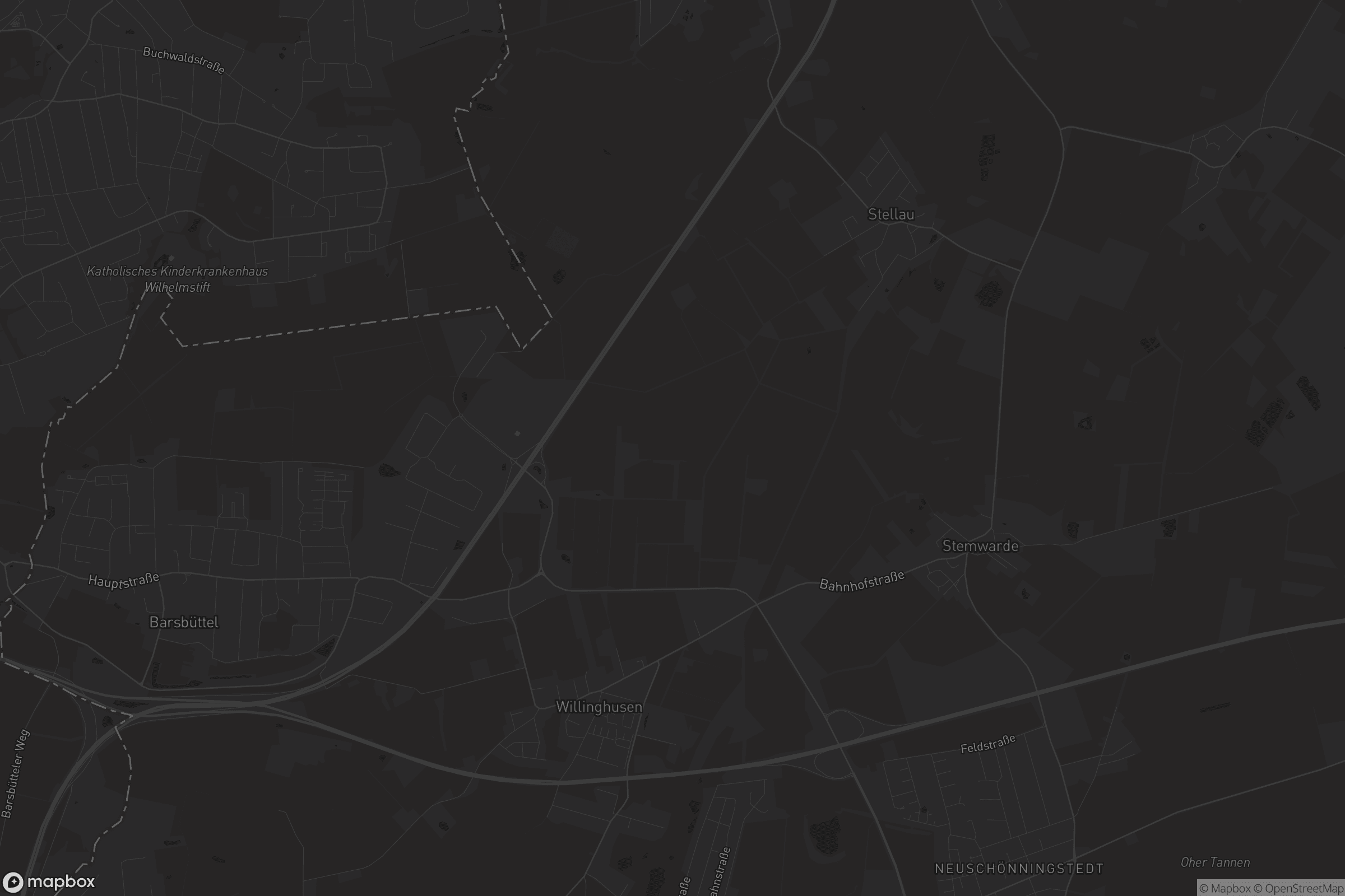 Karte von Barsbüttel