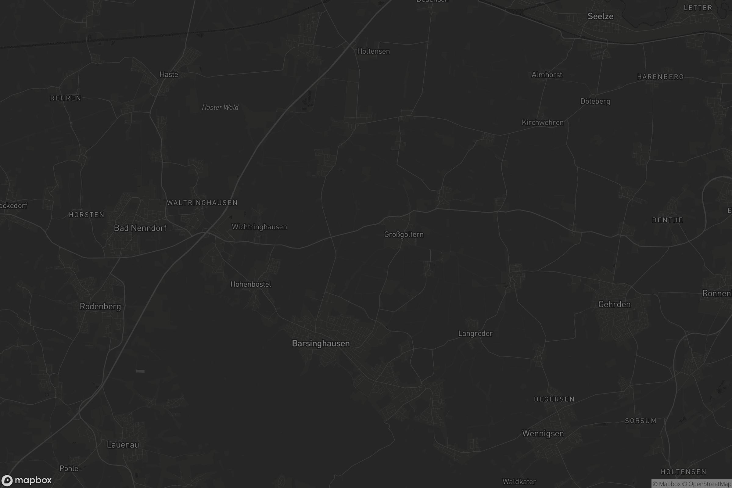 Karte von Barsinghausen