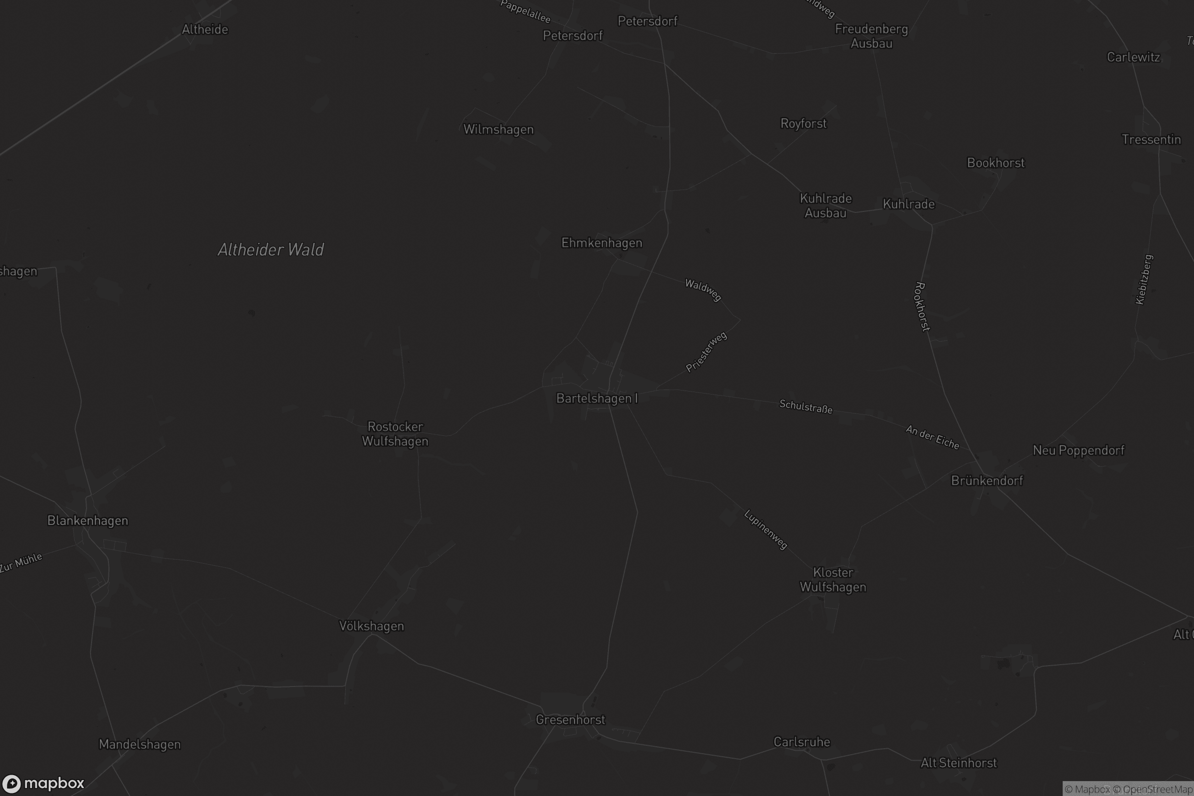 Karte von Bartelshagen I