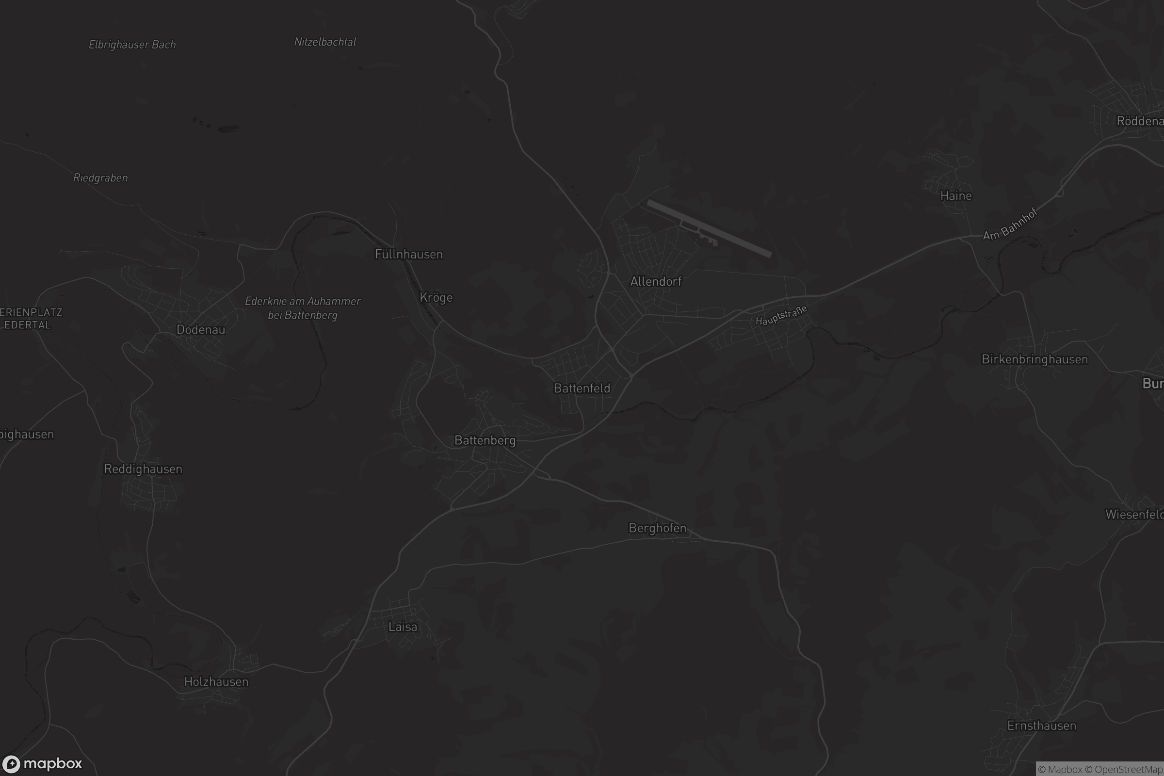 Karte von Battenfeld