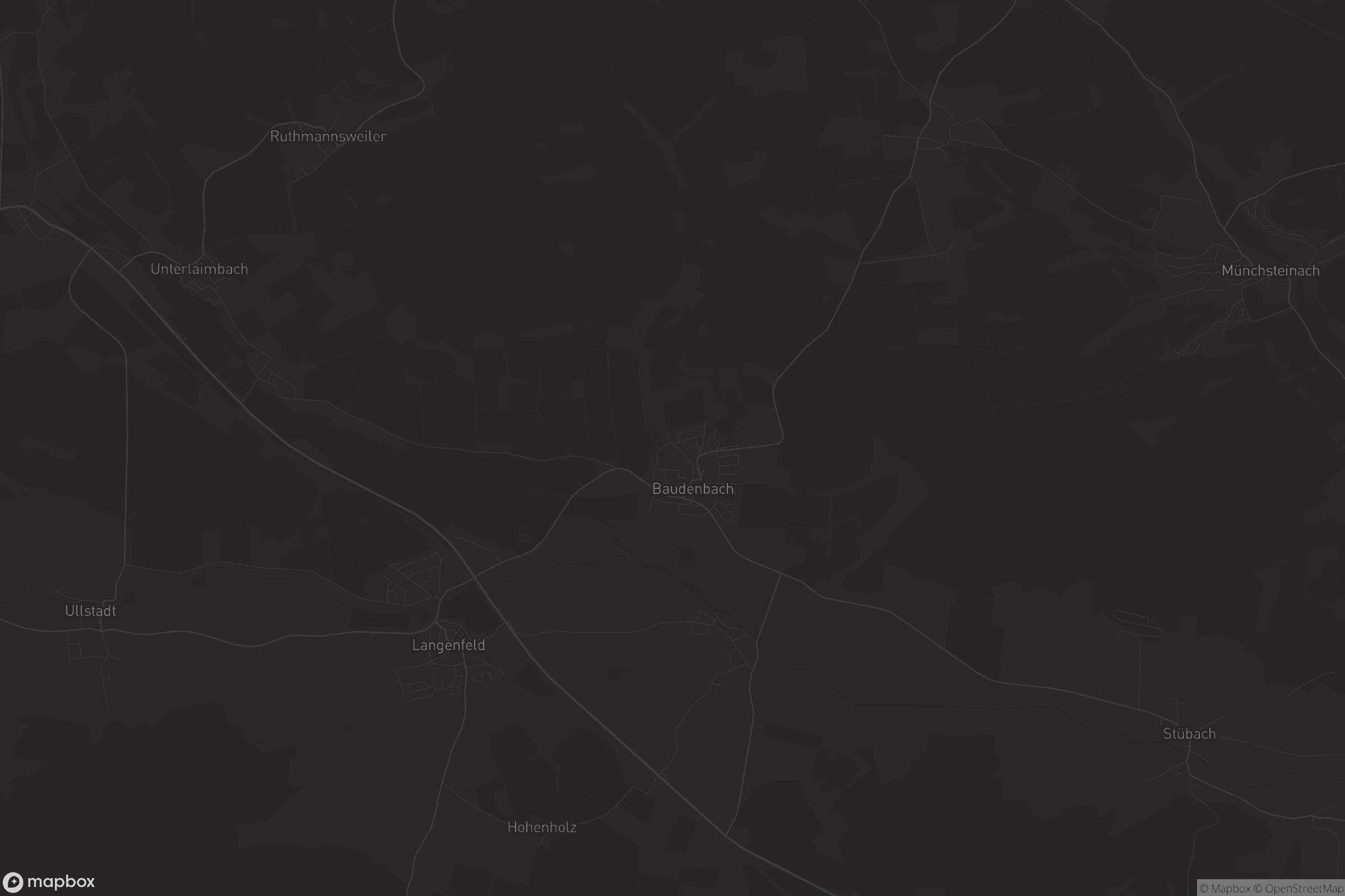 Karte von Baudenbach