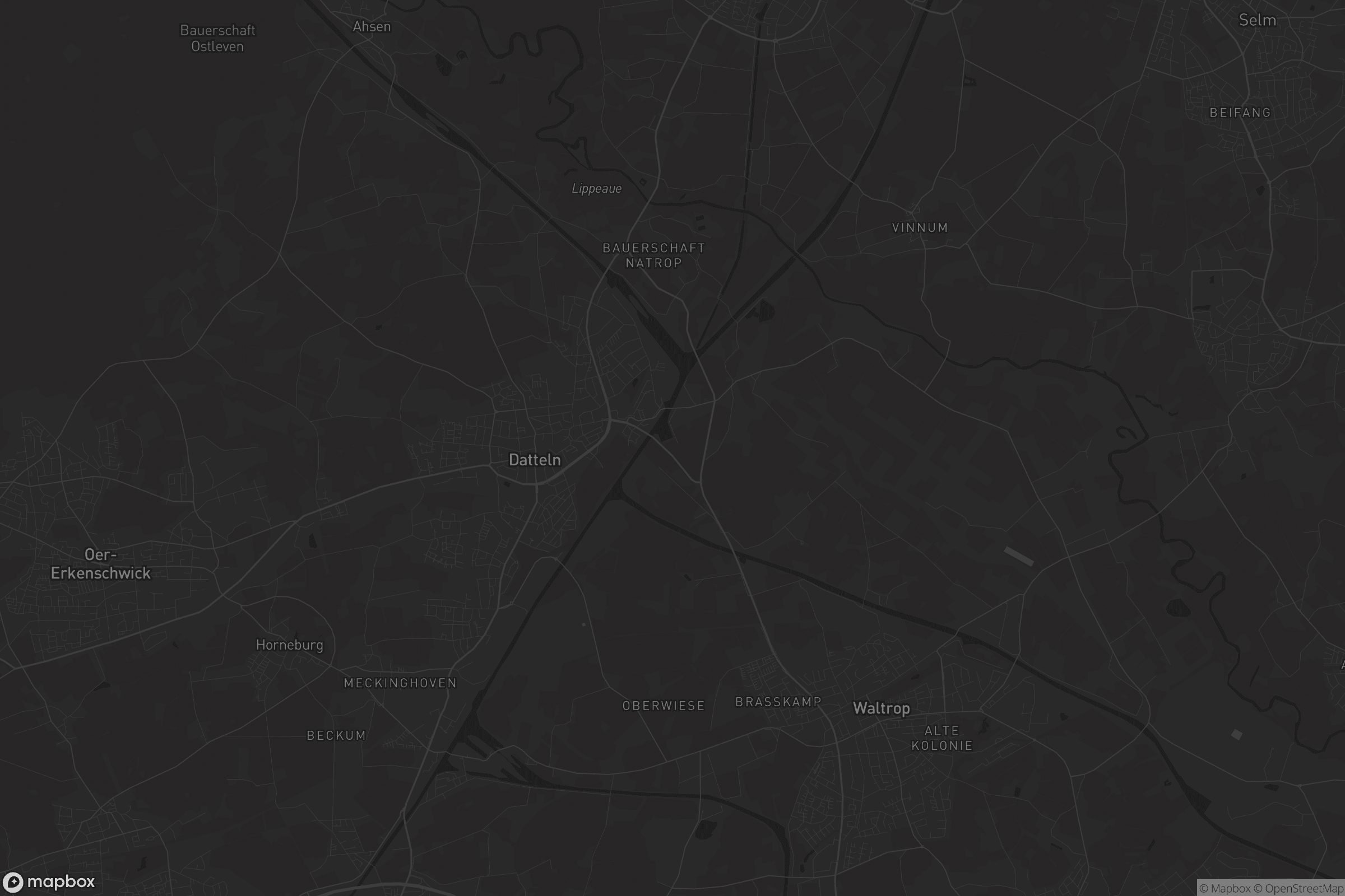 Karte von Bauerschaft Losheide