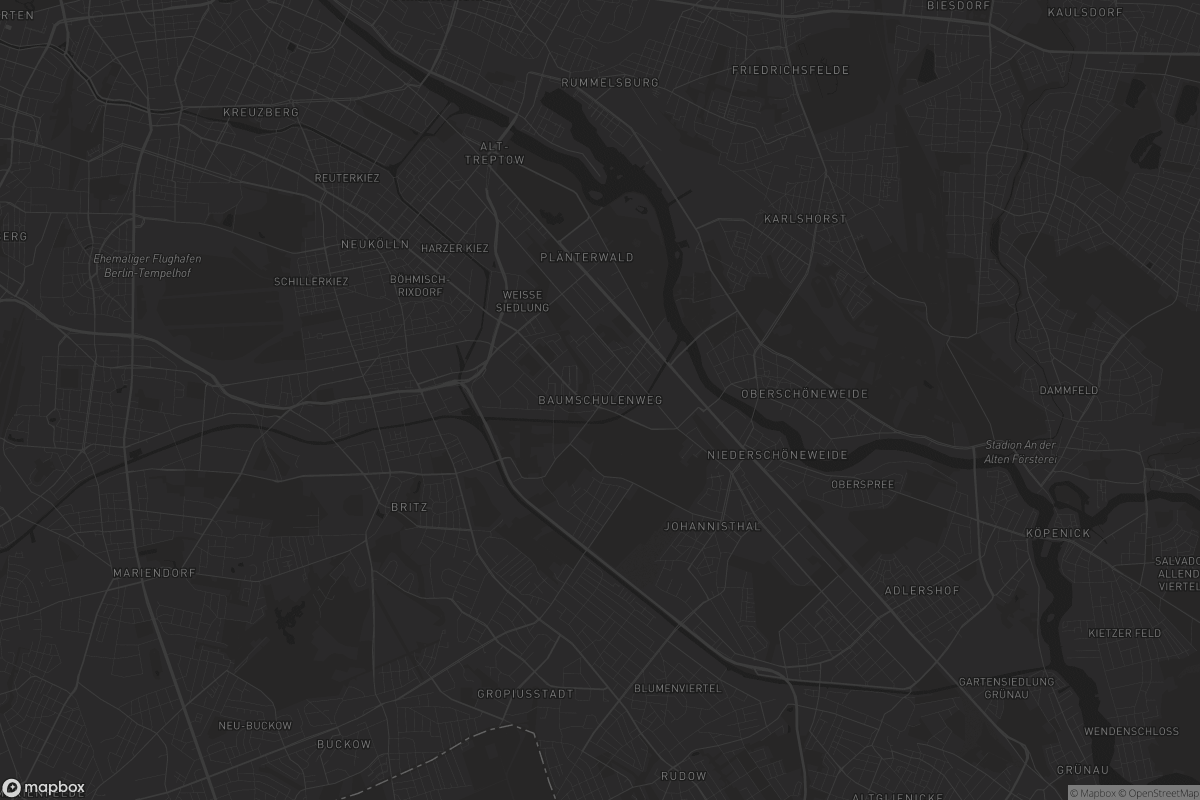 Karte von Baumschulenweg