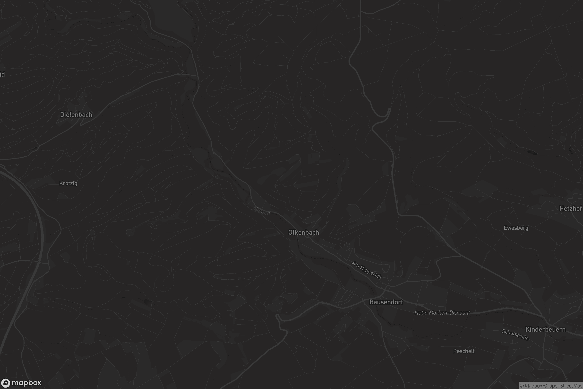 Karte von Bausendorf