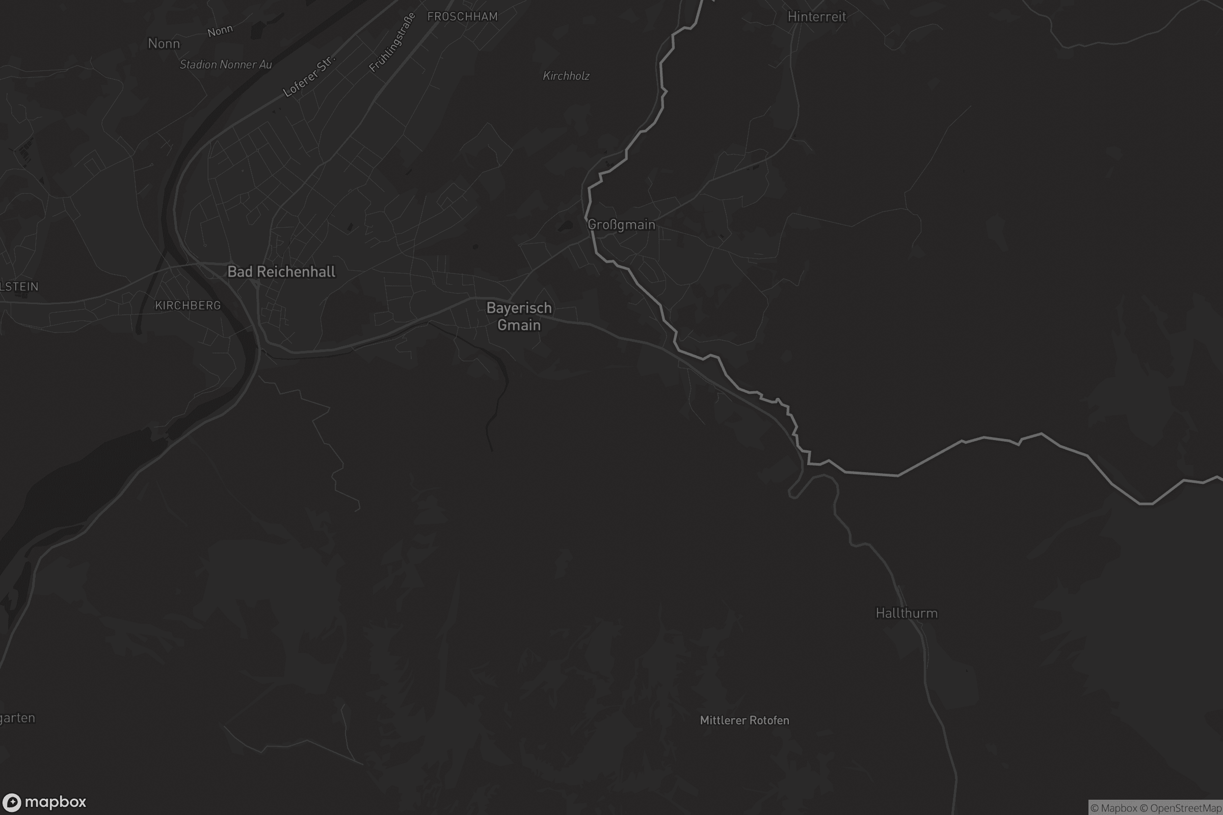 Karte von Bayerisch Gmain