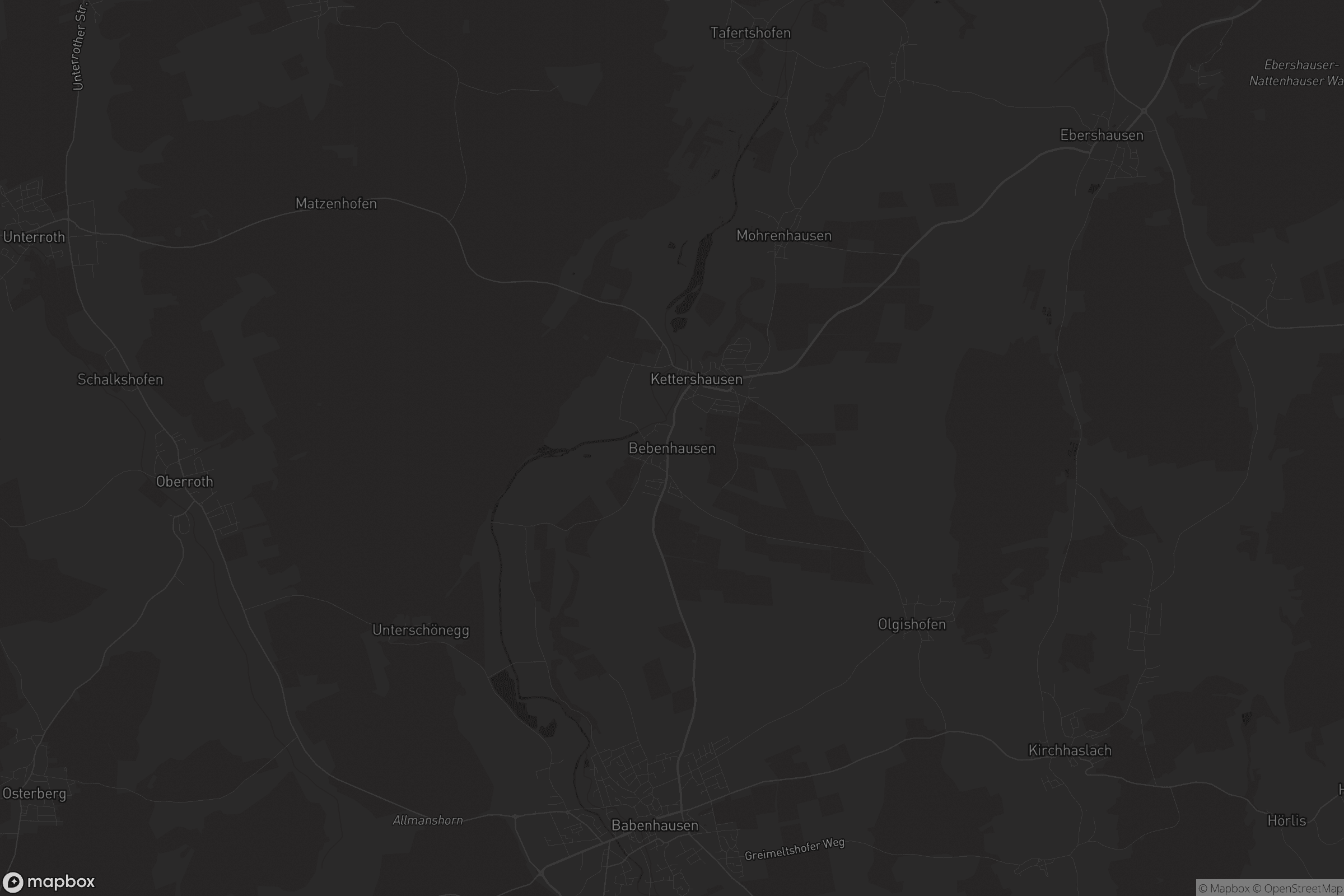 Karte von Bebenhausen