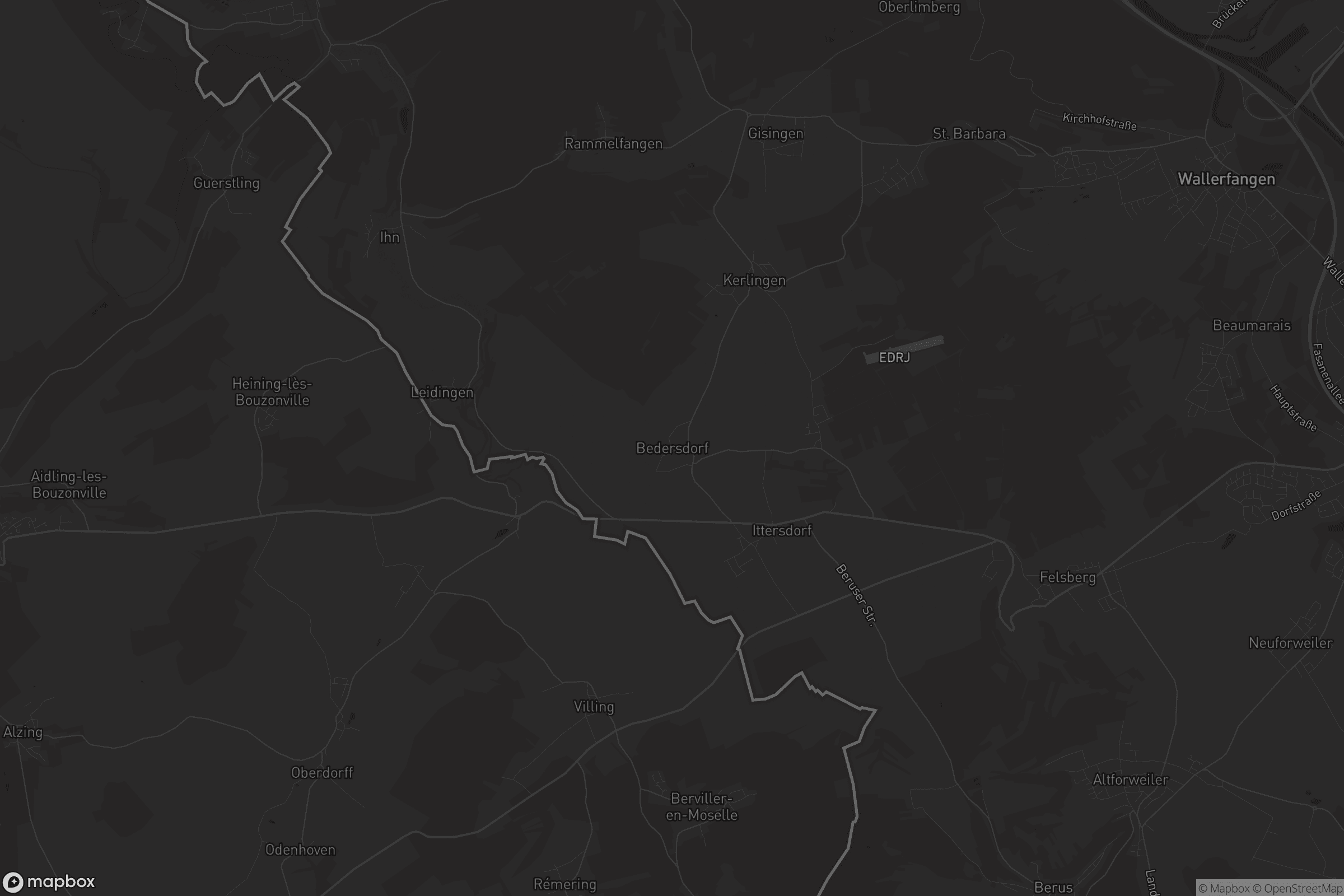 Karte von Bedersdorf