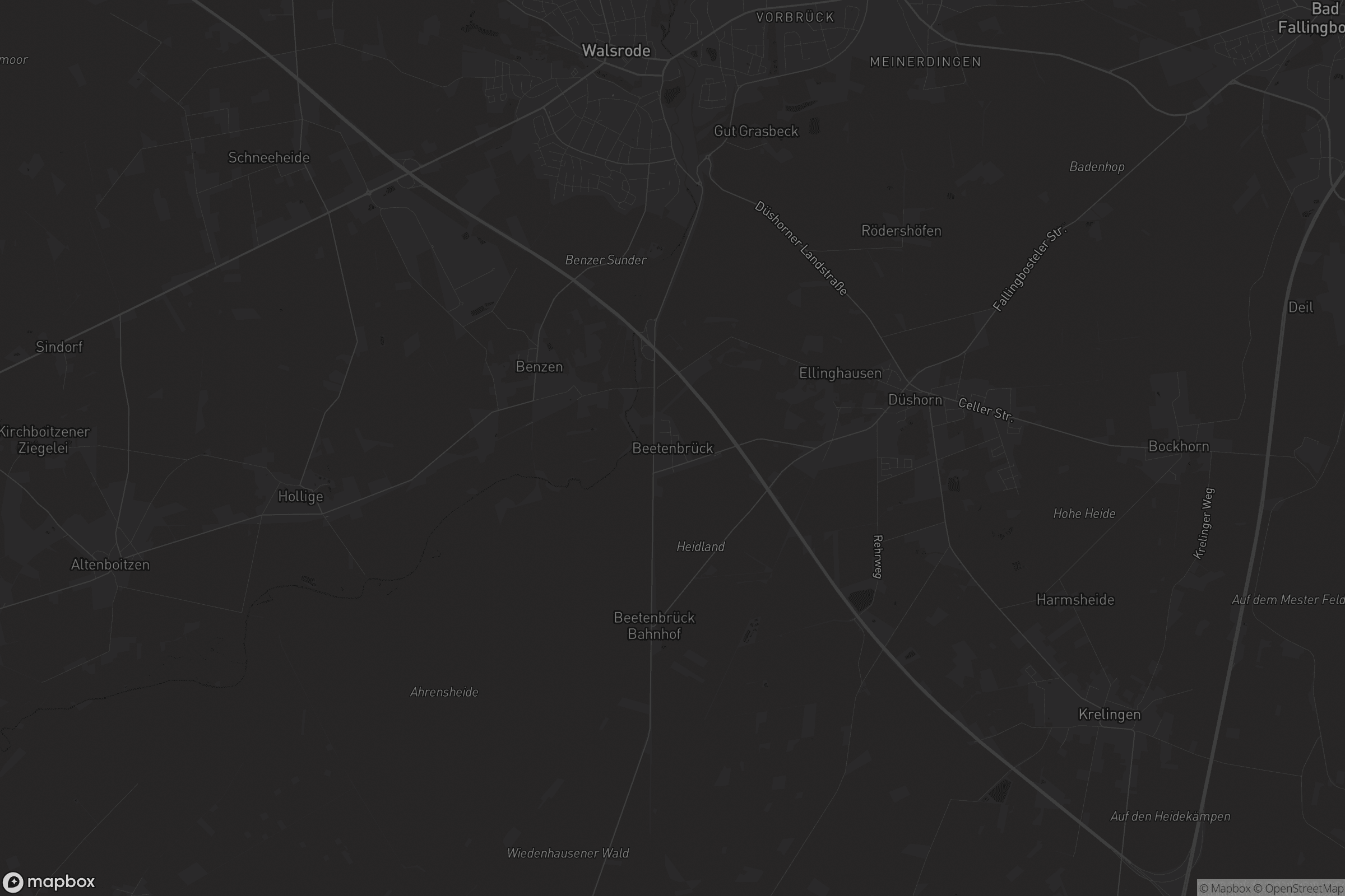 Karte von Beetenbrück