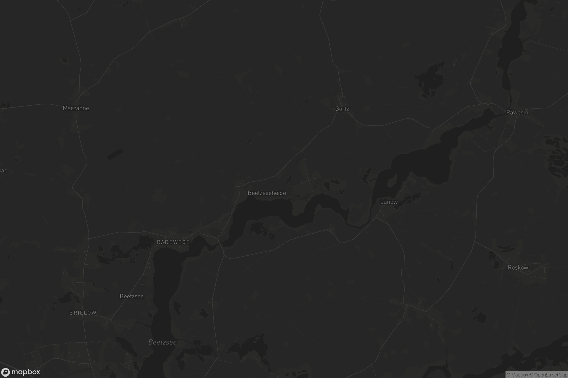 Karte von Beetzseeheide