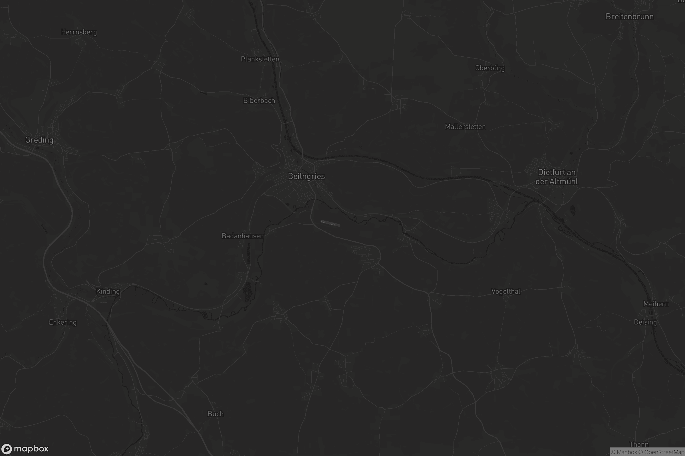 Karte von Beilngries