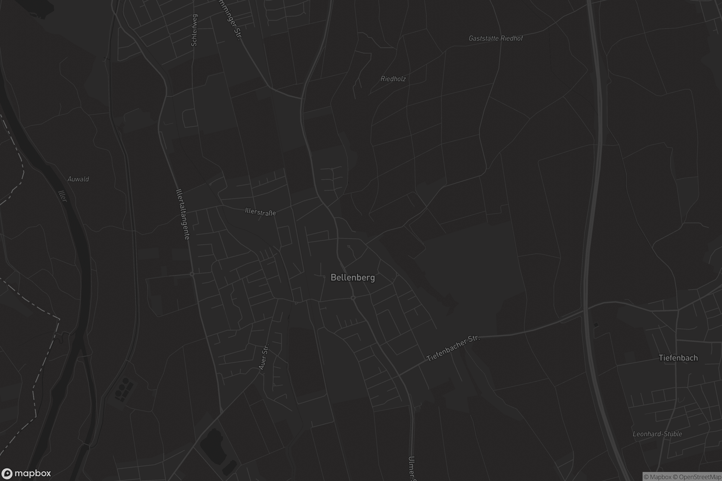 Karte von Bellenberg