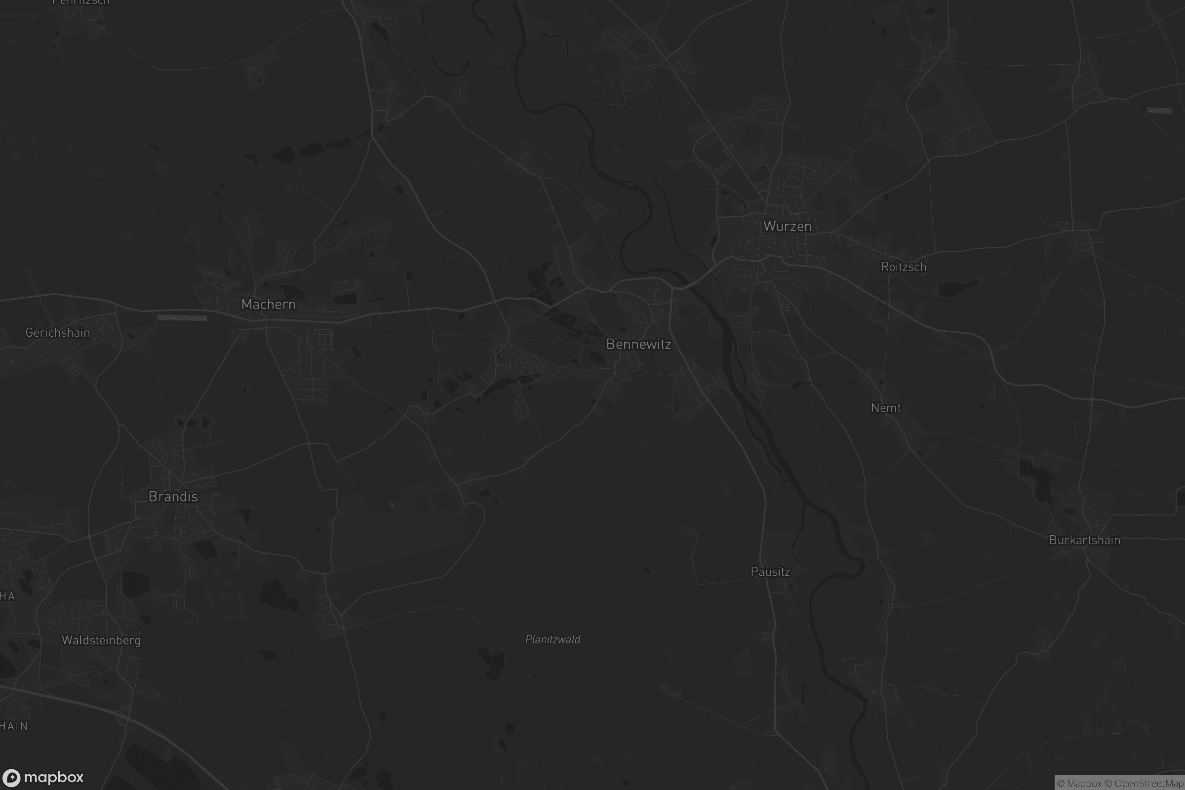 Karte von Bennewitz