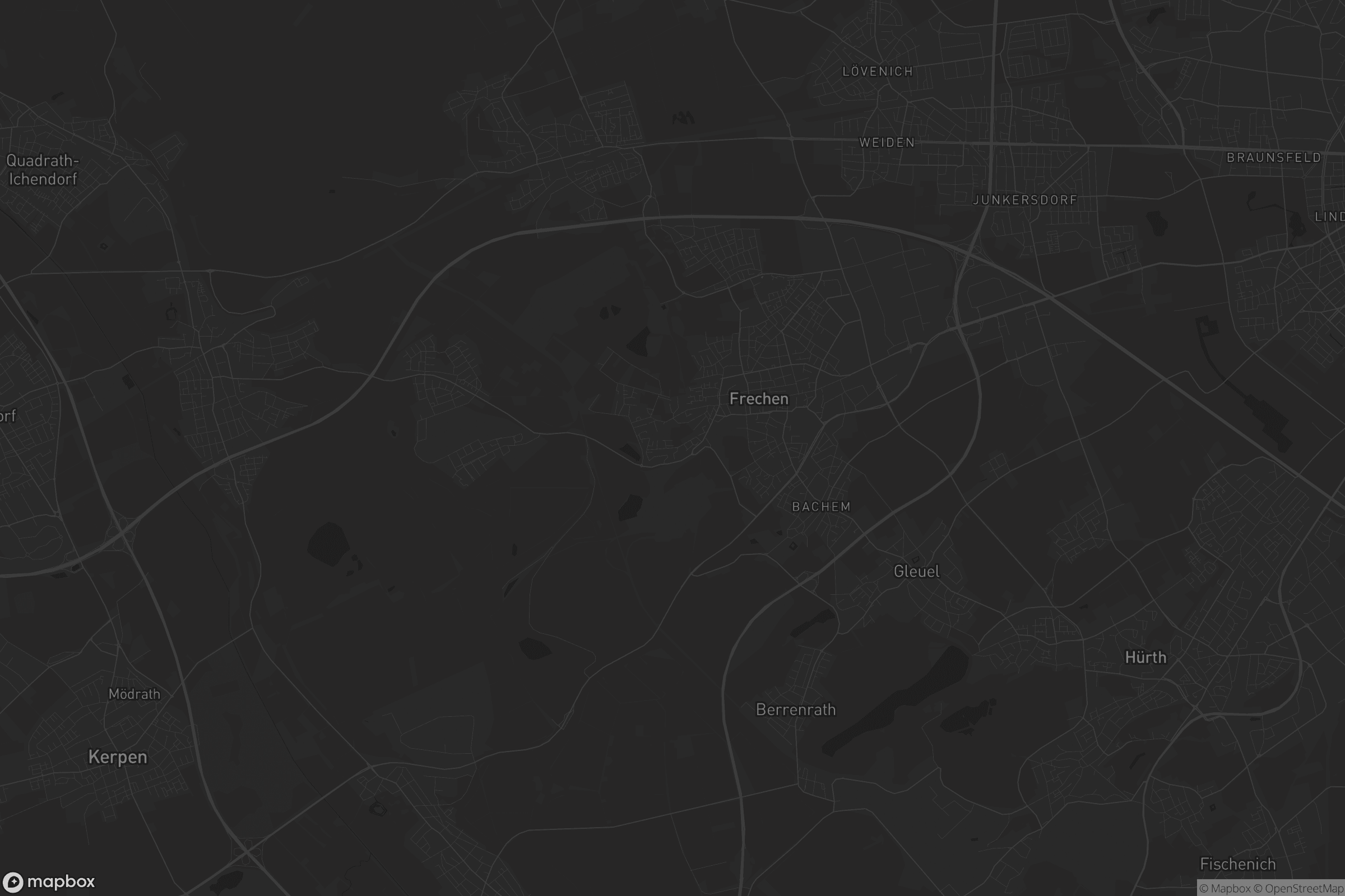 Karte von Benzelrath