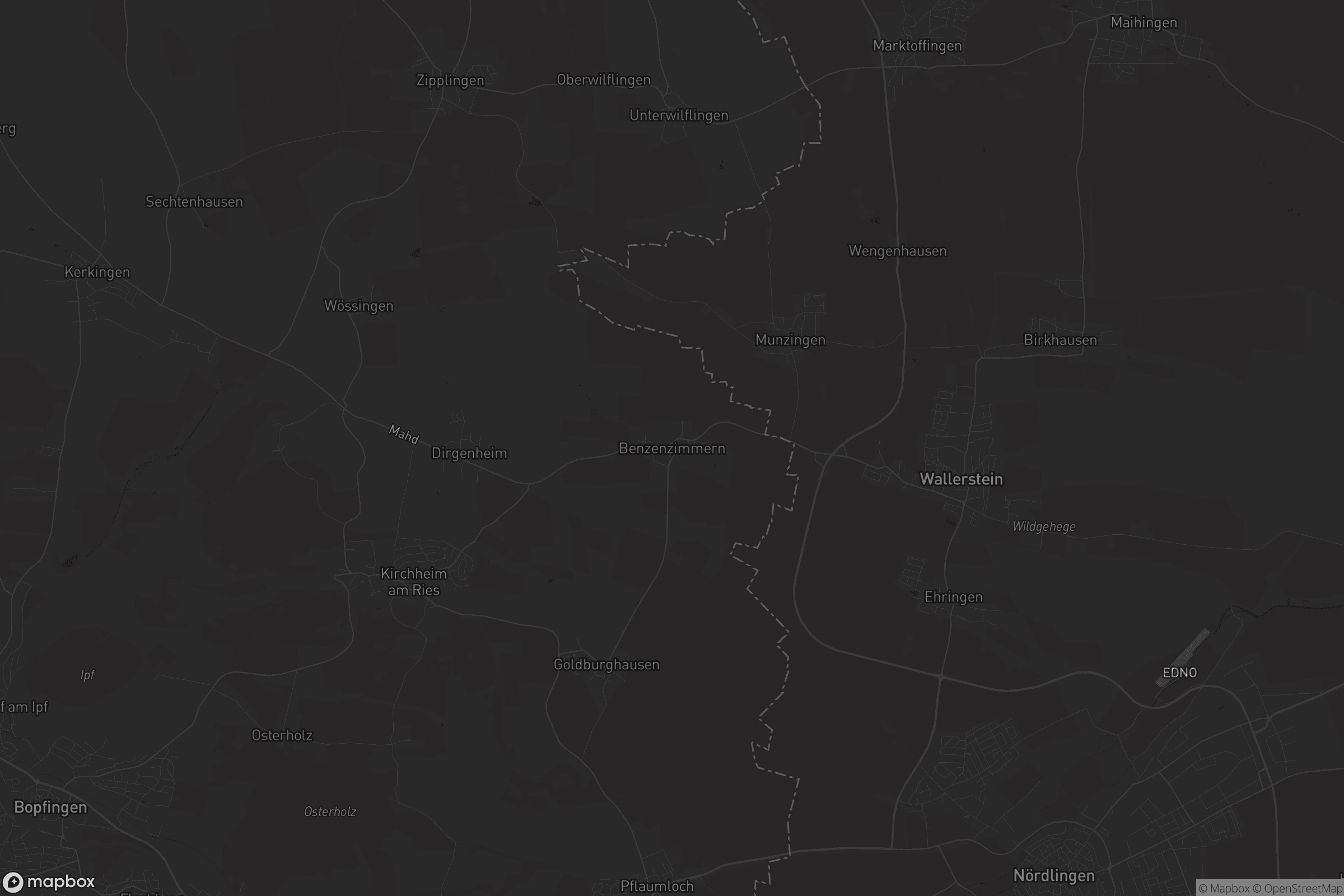 Karte von Benzenzimmern