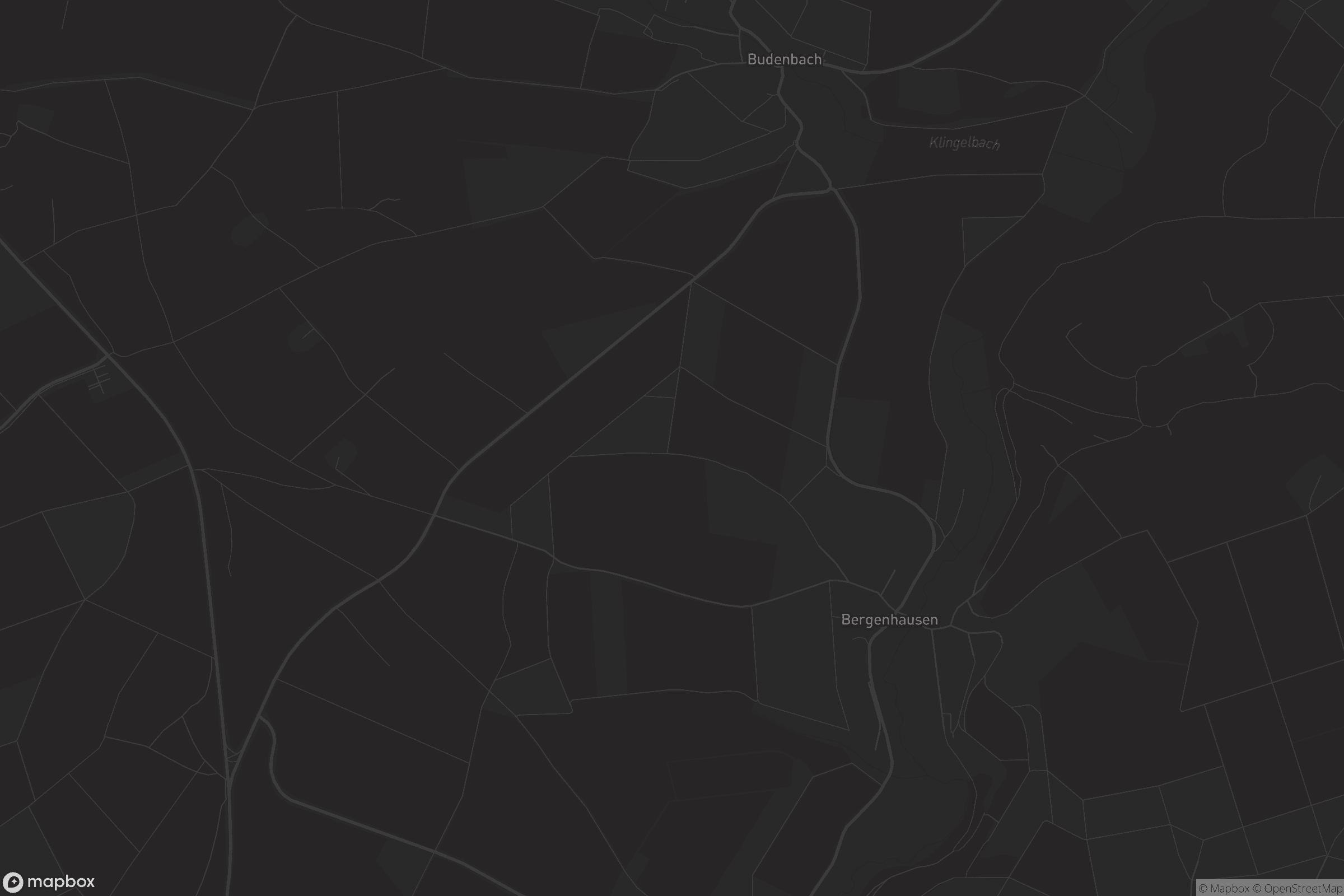 Karte von Bergenhausen