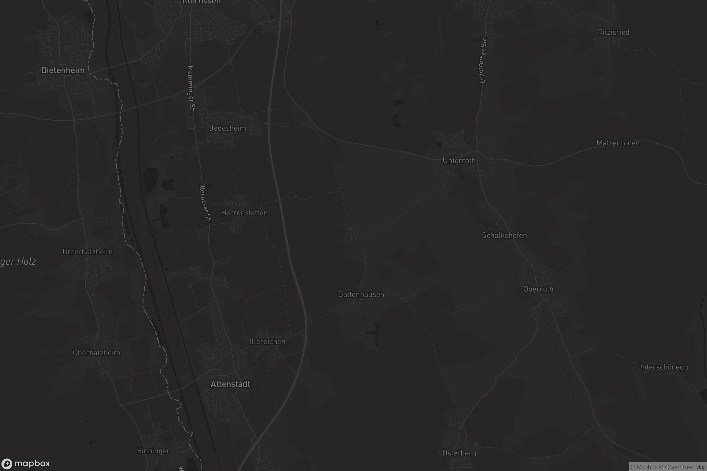 Karte von Bergenstetten