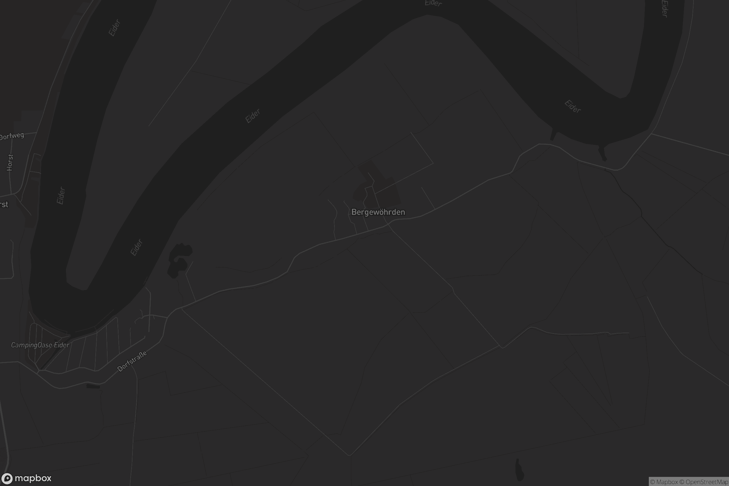 Karte von Bergewöhrden