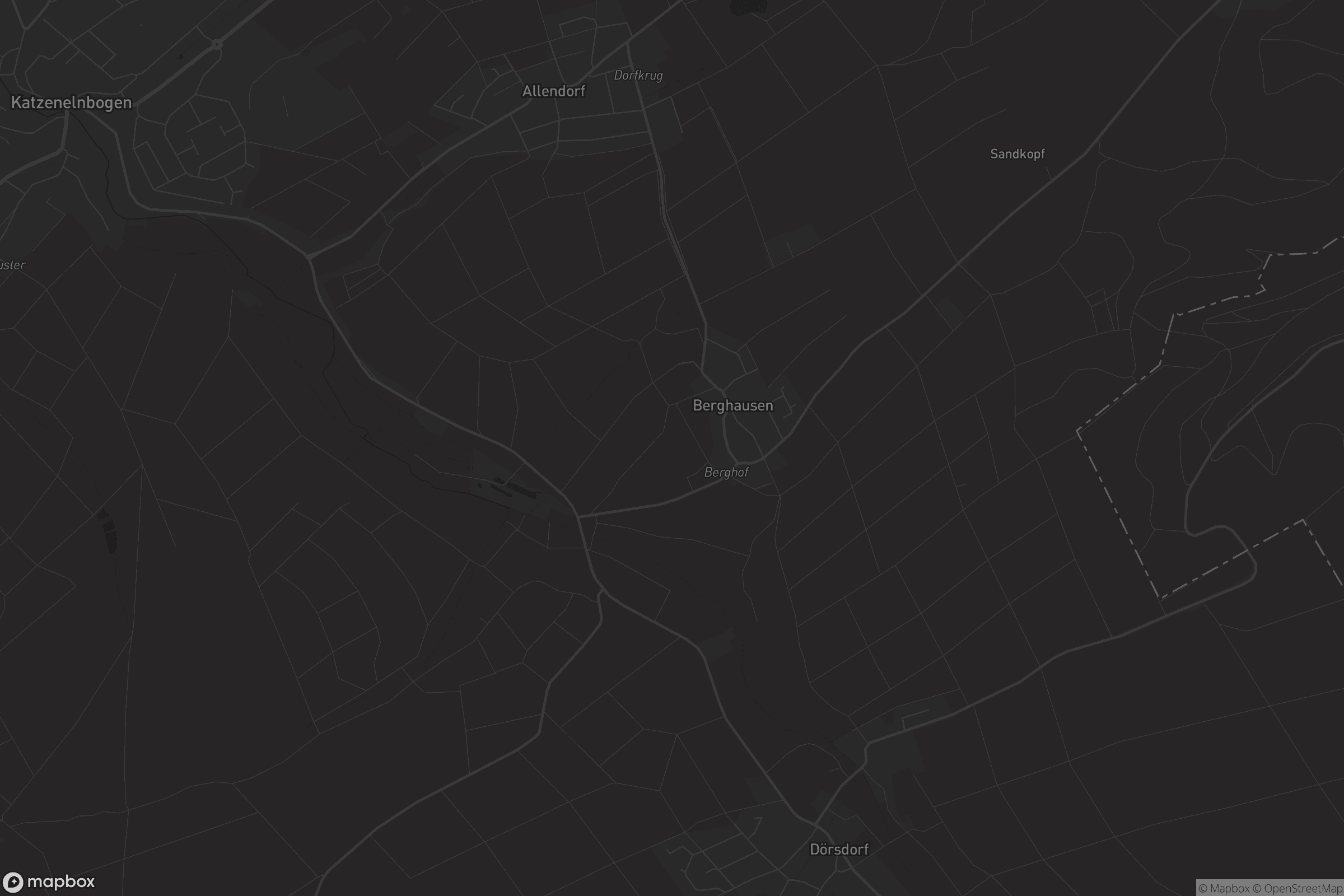 Karte von Berghausen