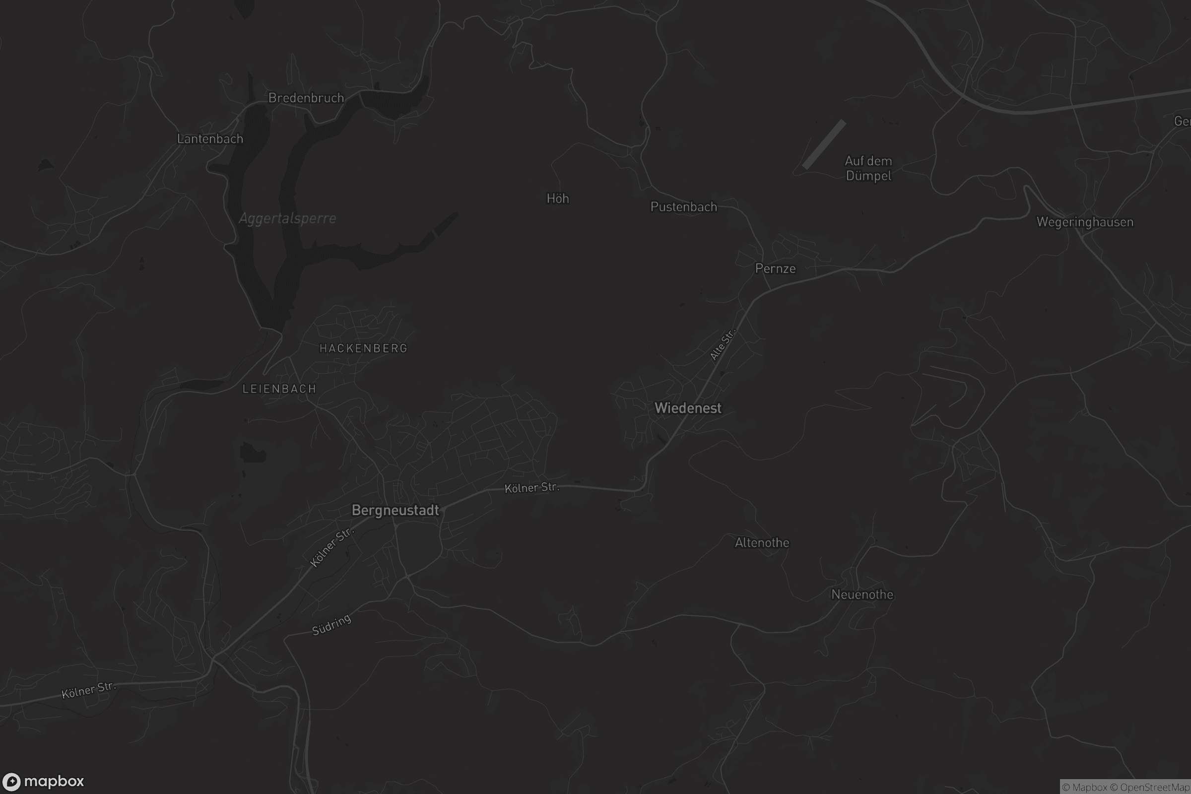 Karte von Bergneustadt