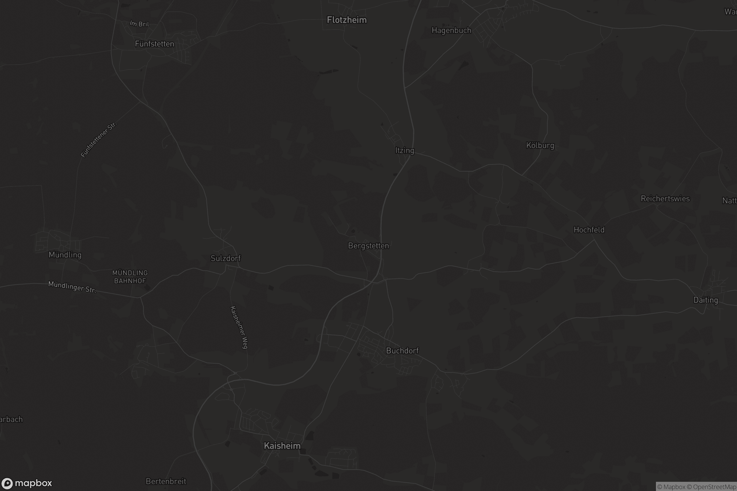 Karte von Bergstetten