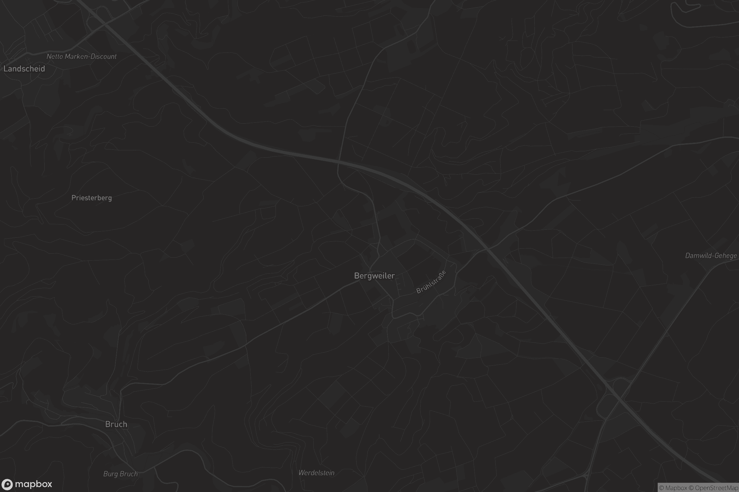 Karte von Bergweiler