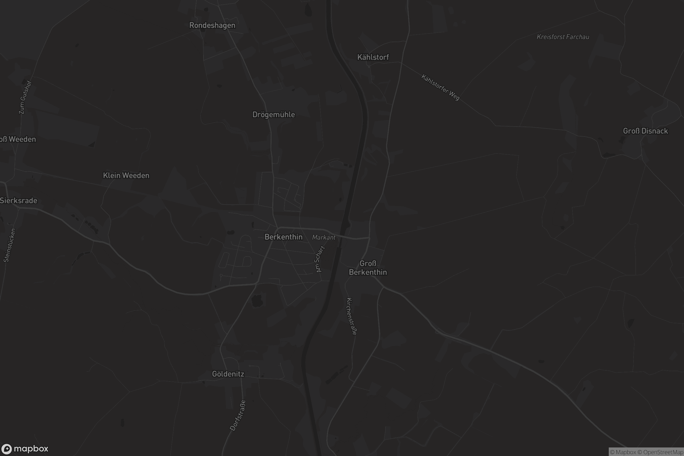 Karte von Berkenthin