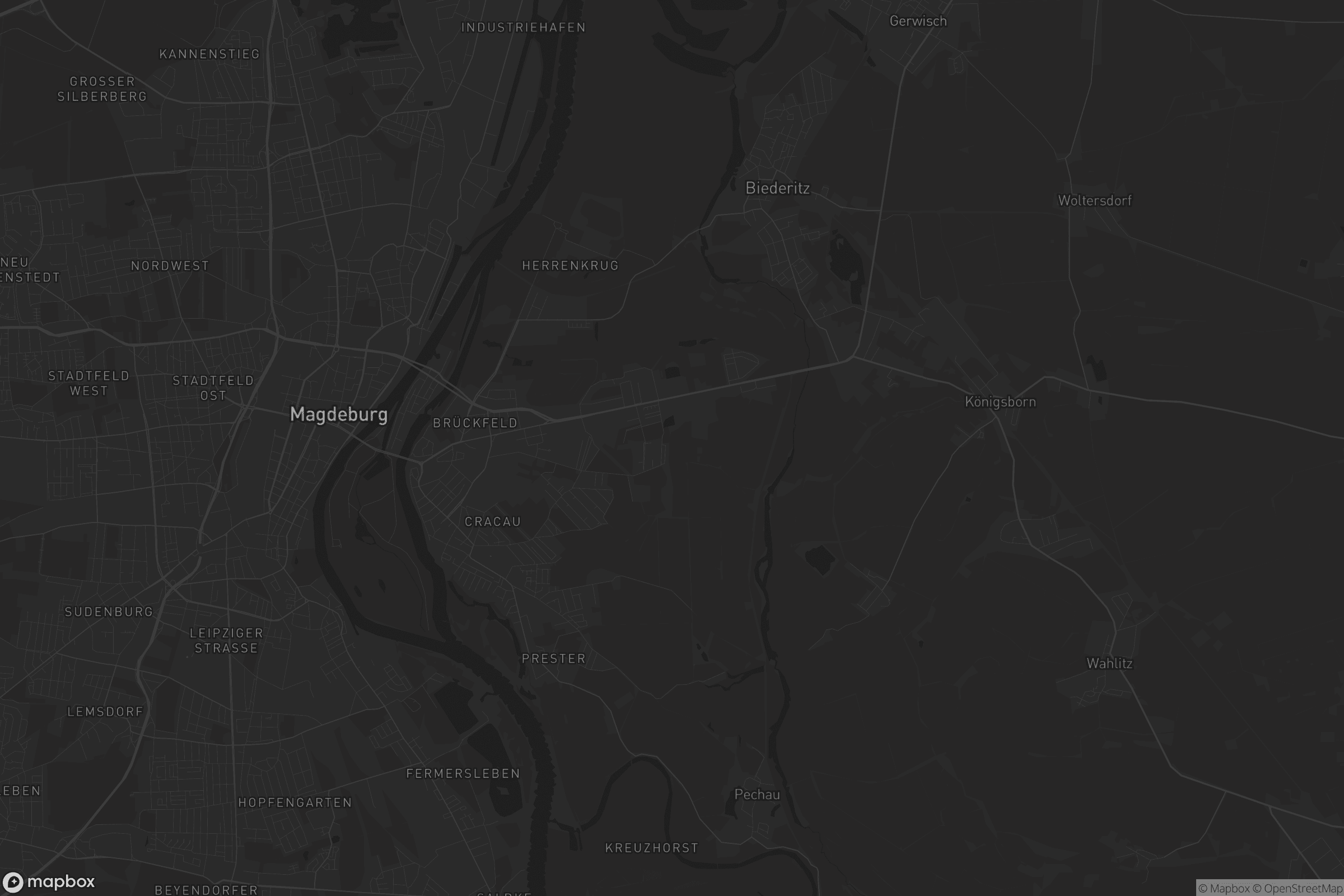 Karte von Berliner Chaussee