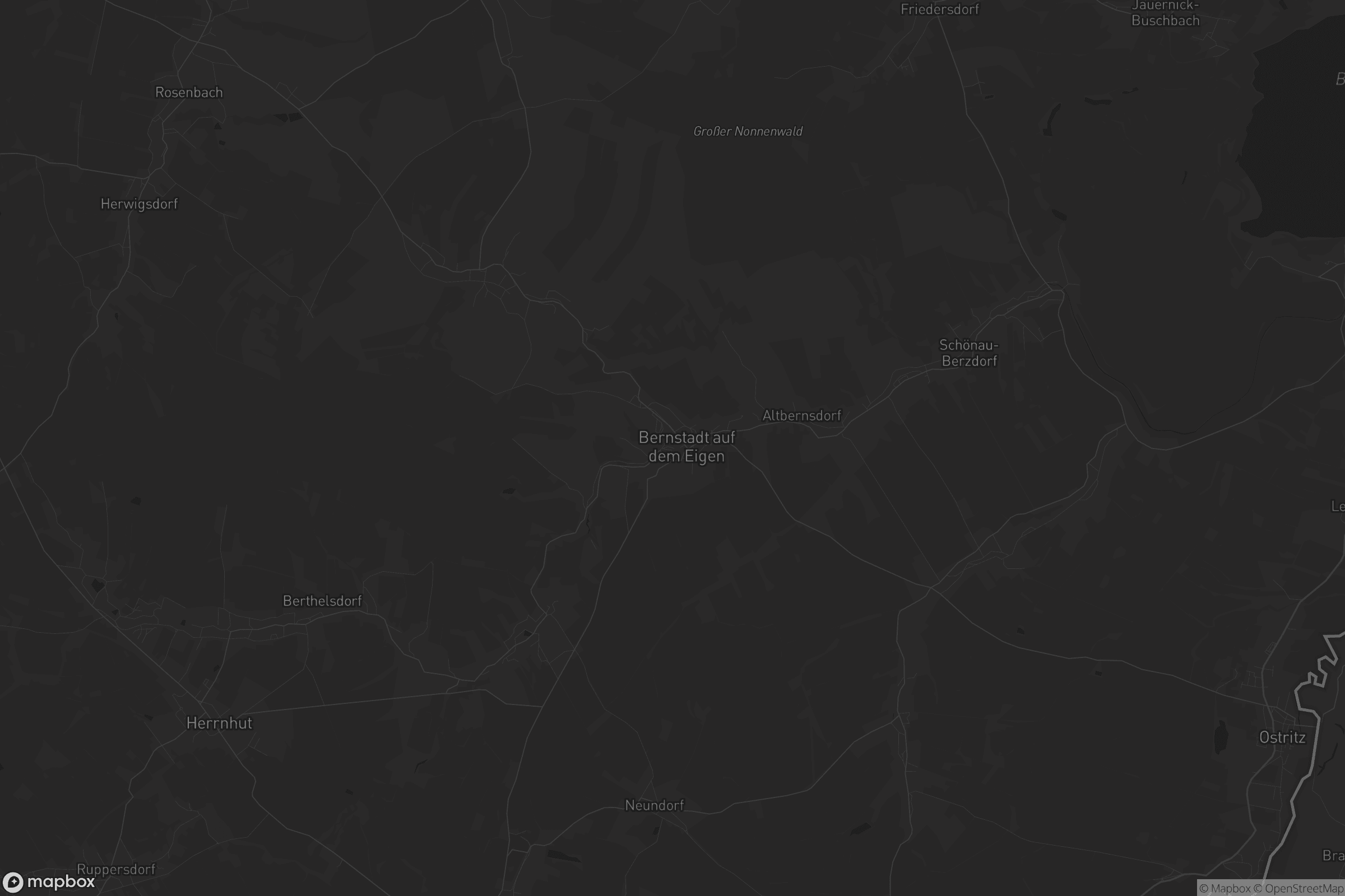 Karte von Bernstadt auf dem Eigen