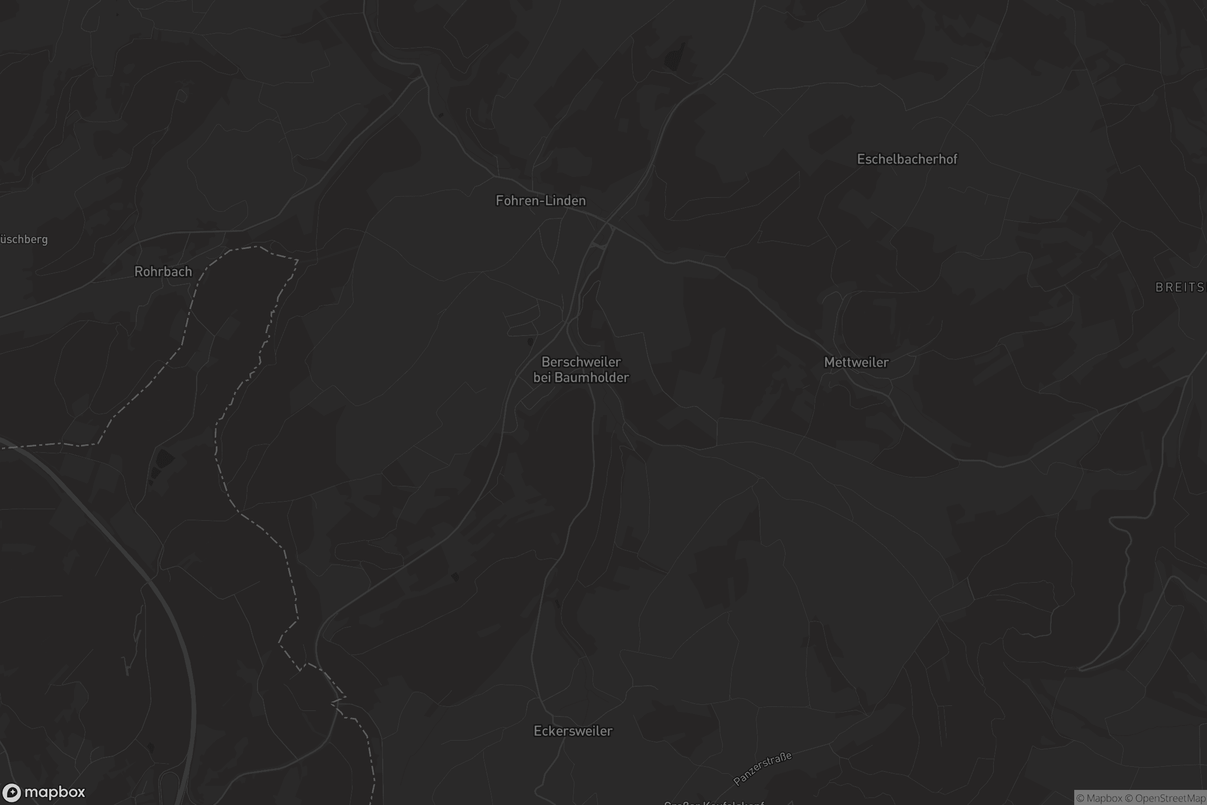 Karte von Berschweiler bei Baumholder