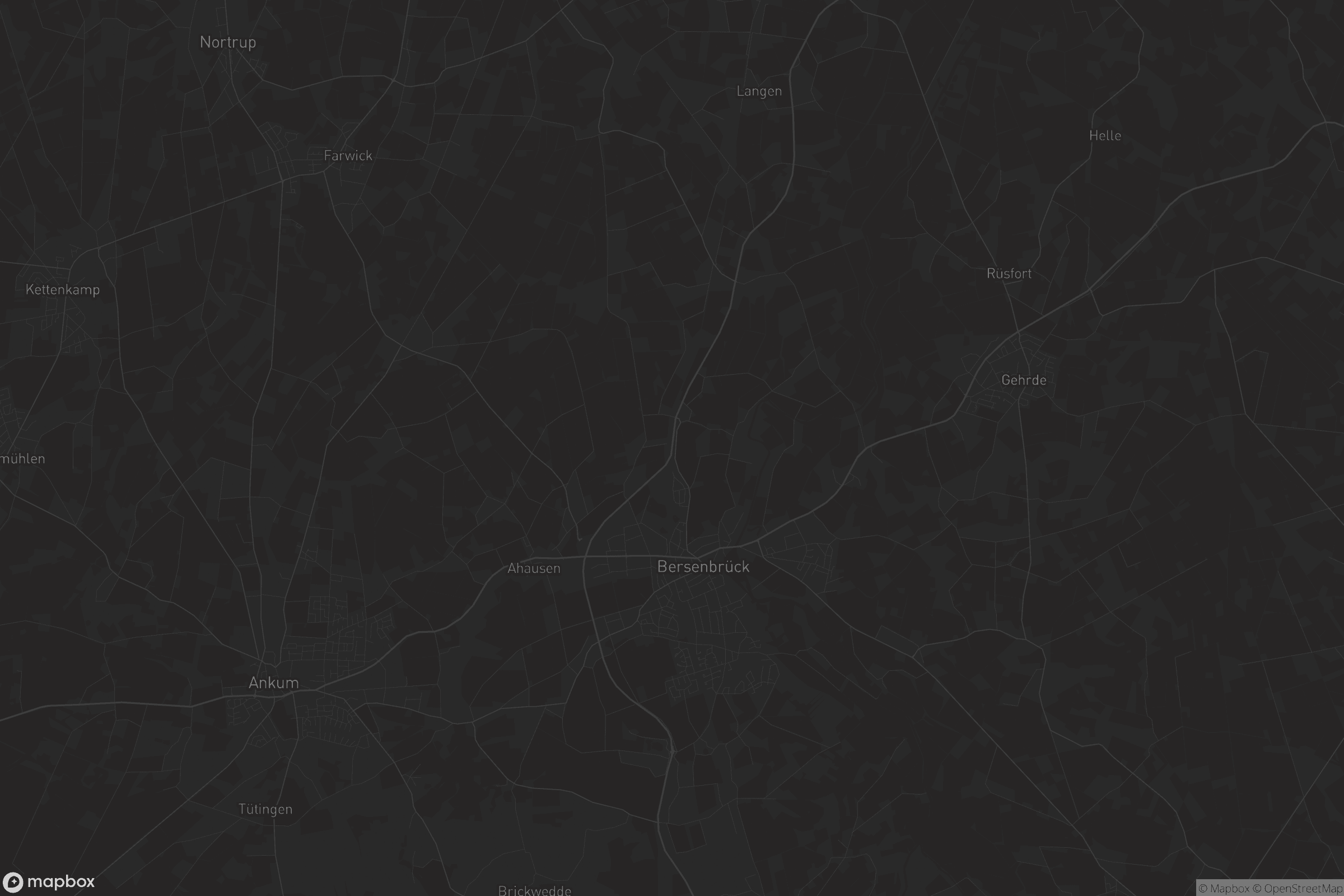 Karte von Bersenbrück