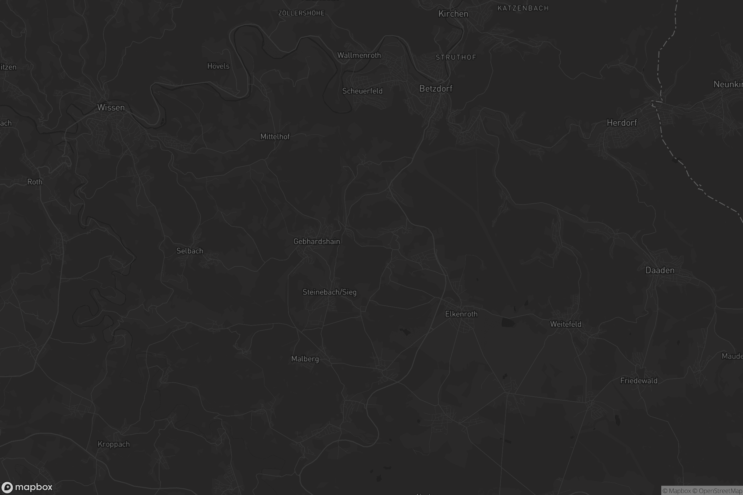 Karte von Betzdorf-Gebhardshain